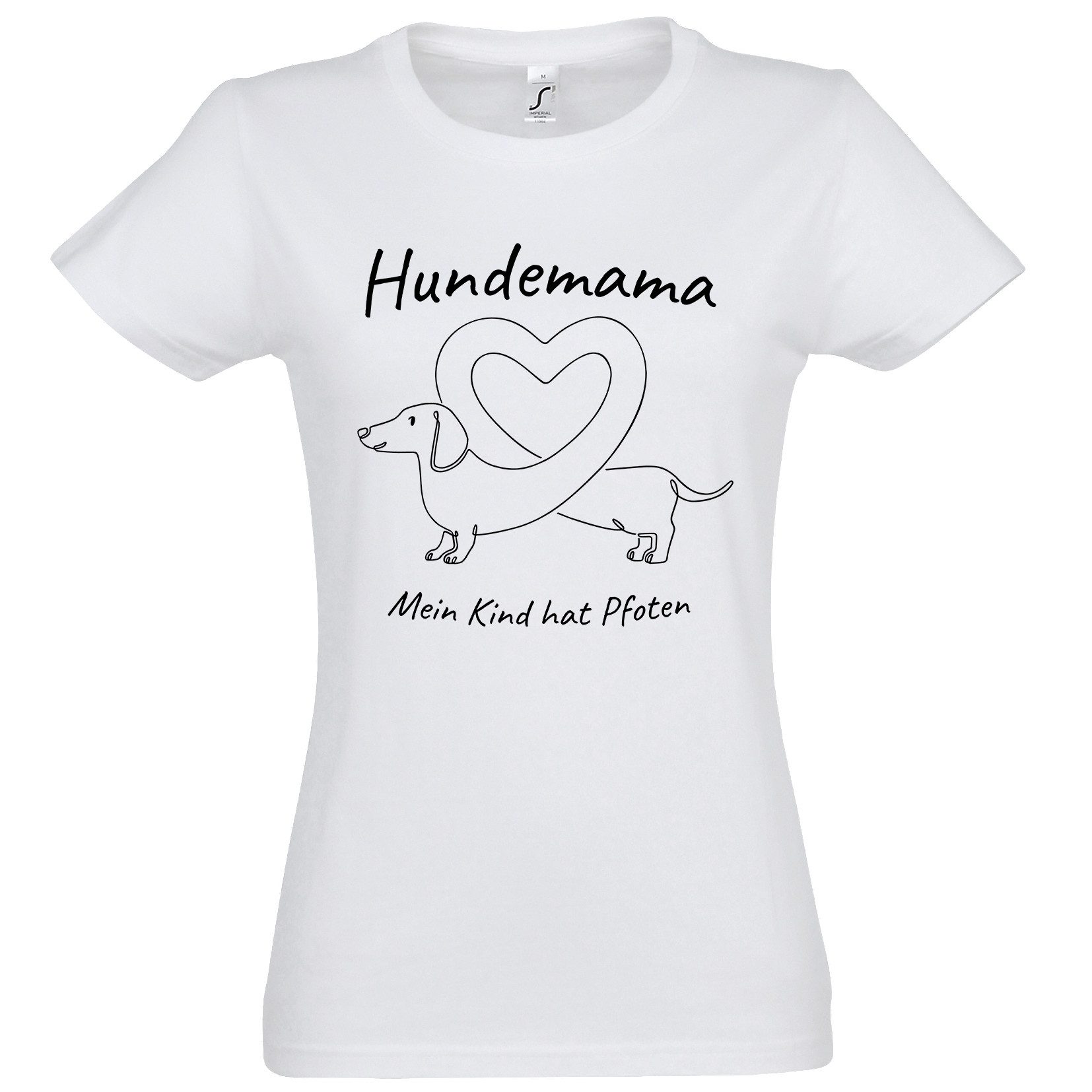 Youth Designz Print-Shirt Hundemama Damen T-Shirt günstig online kaufen