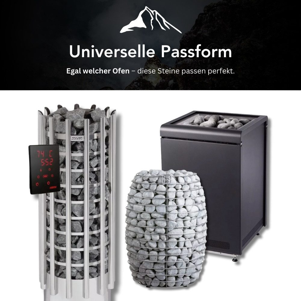 via nordica Saunasteine Harzstone Saunasteine 20kg günstig online kaufen