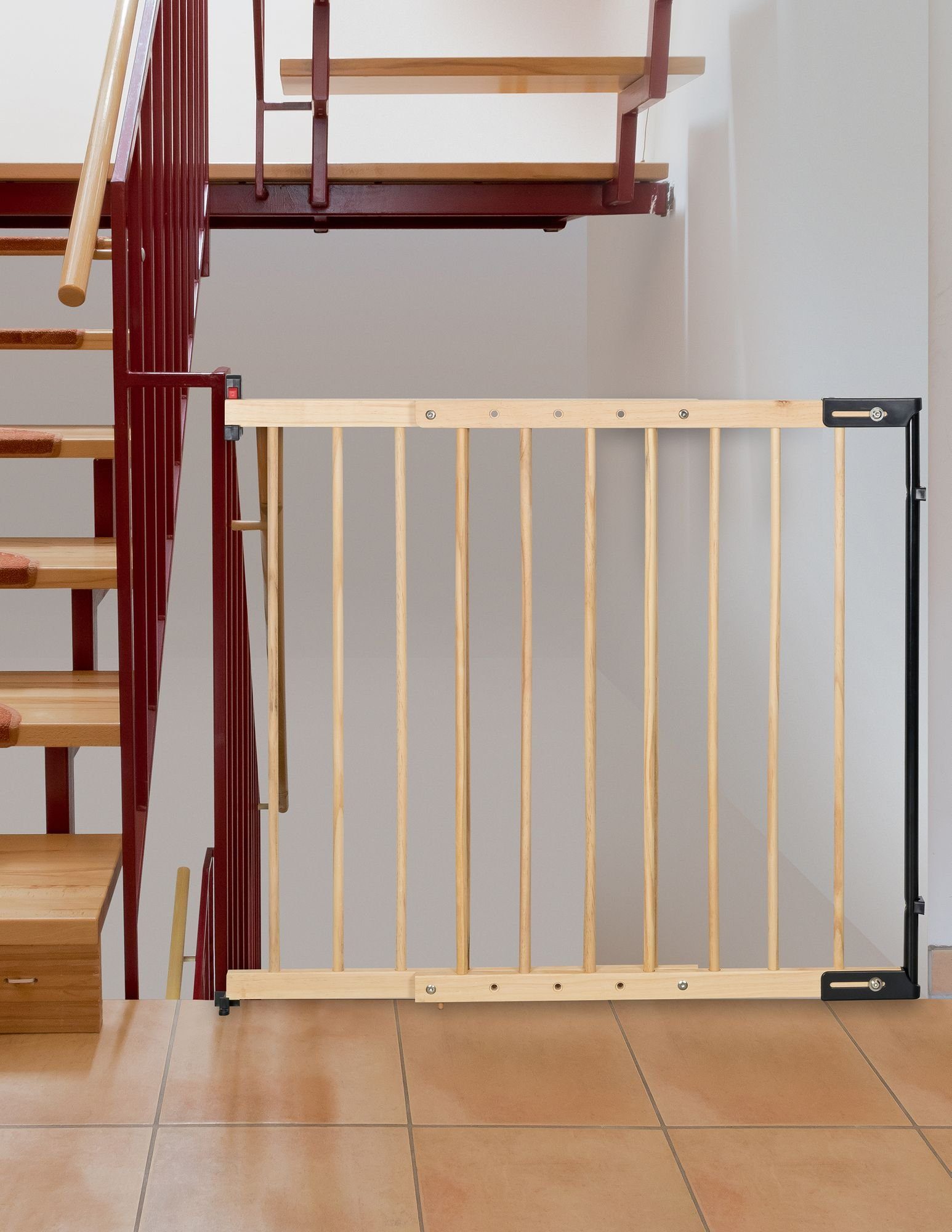 Clamaro Universalschutzgitter Treppenschutzgitter, Schutzgitter, Massivholz günstig online kaufen