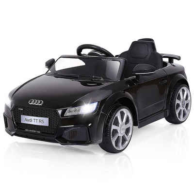 COSTWAY Elektro-Kinderauto Audi TTRS 12V, 2,5-5km/h