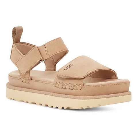 UGG W GOLDENSTAR Plateausandale mit Klettverschluss