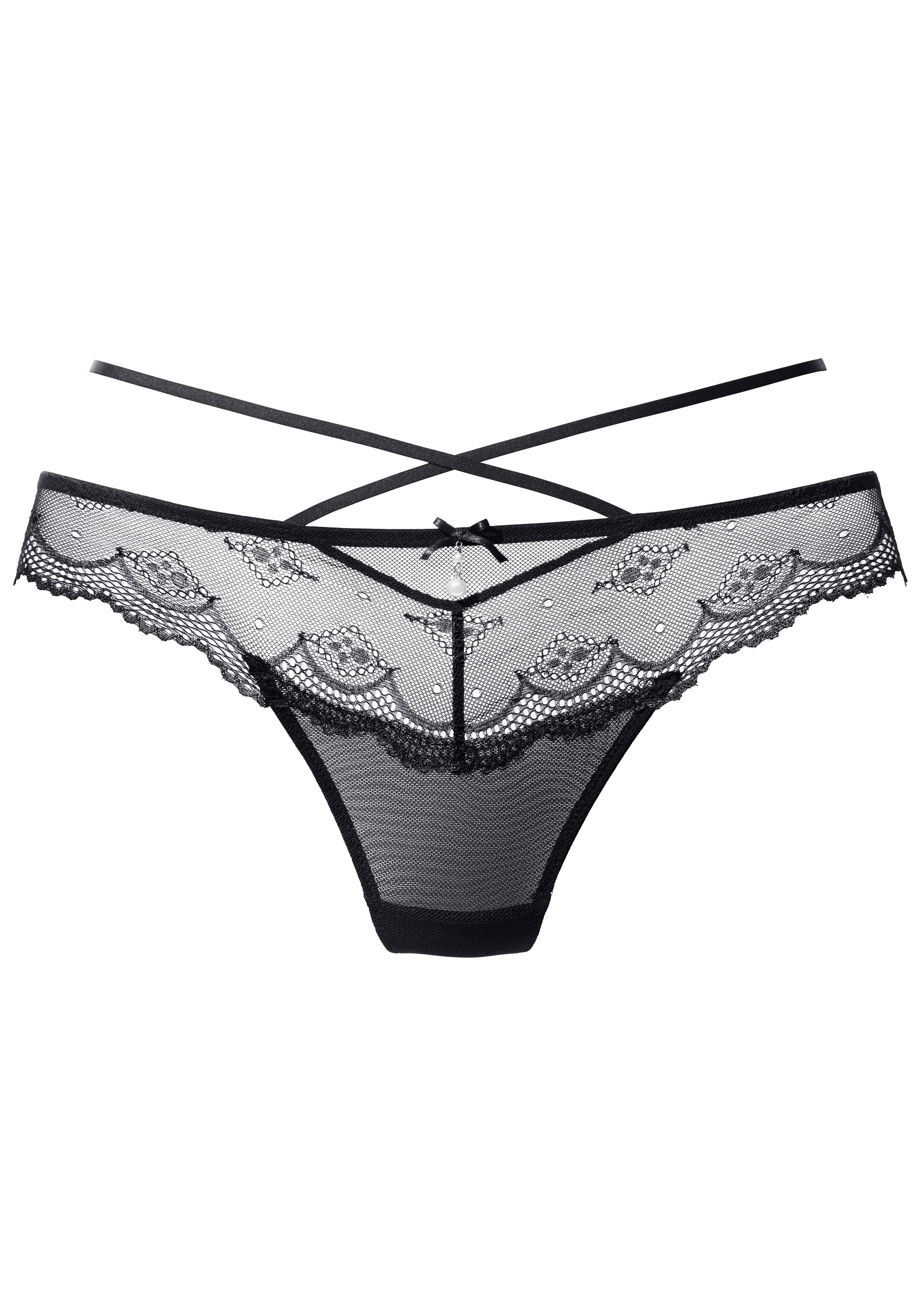 LASCANA Tanga mit verführerischem Bändchen – Bild 2 von 5