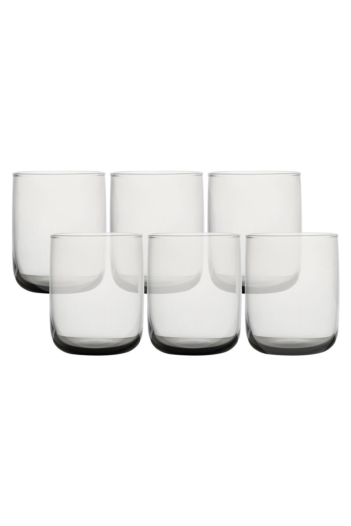 Hermia Concept Gläser-Set, 6-tlg., Edles Farbglas, Spülmaschinengeeignet, Zeitloses Design