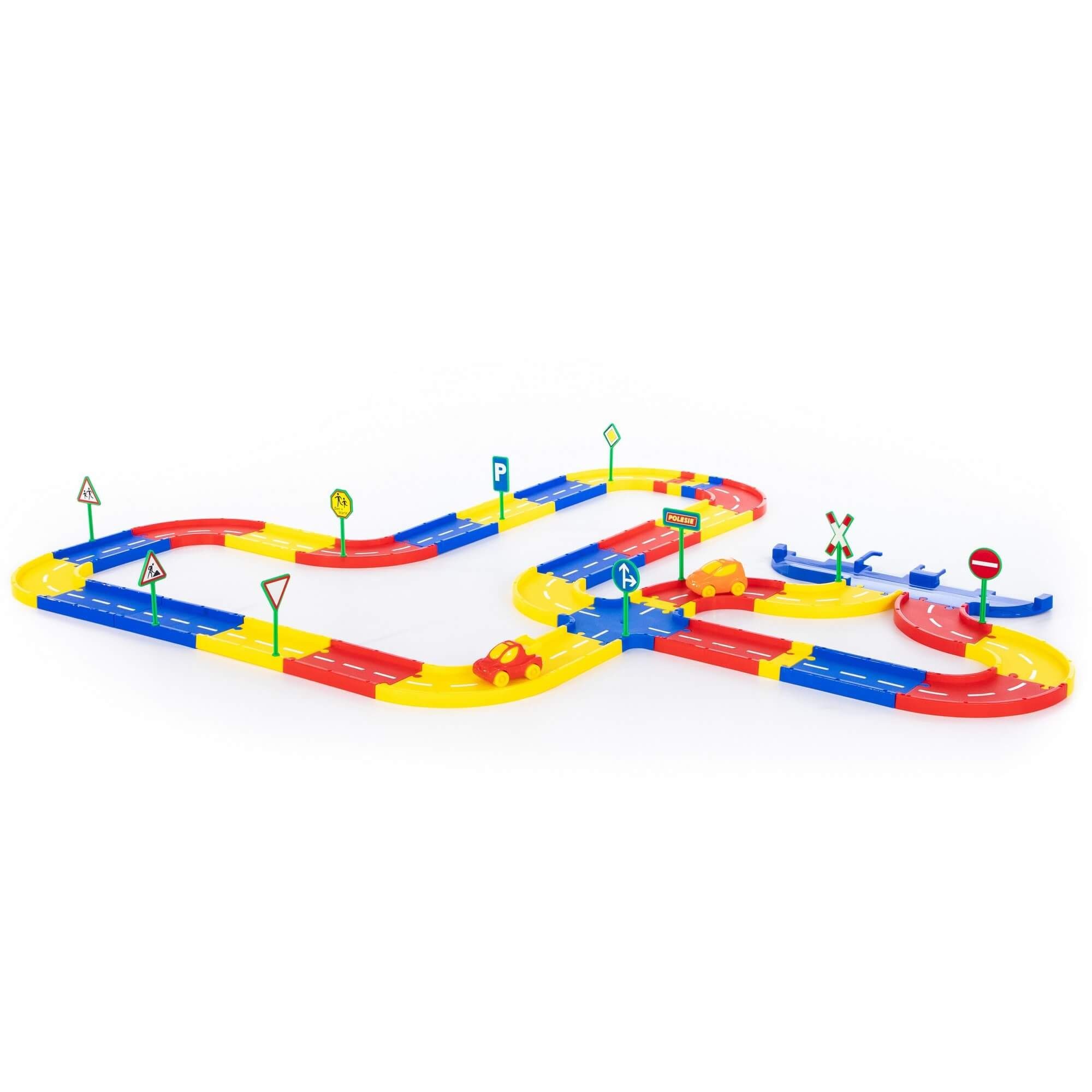 WADER QUALITY TOYS Spiel-Parkhaus MyFirs Racing Set 5 im Karton