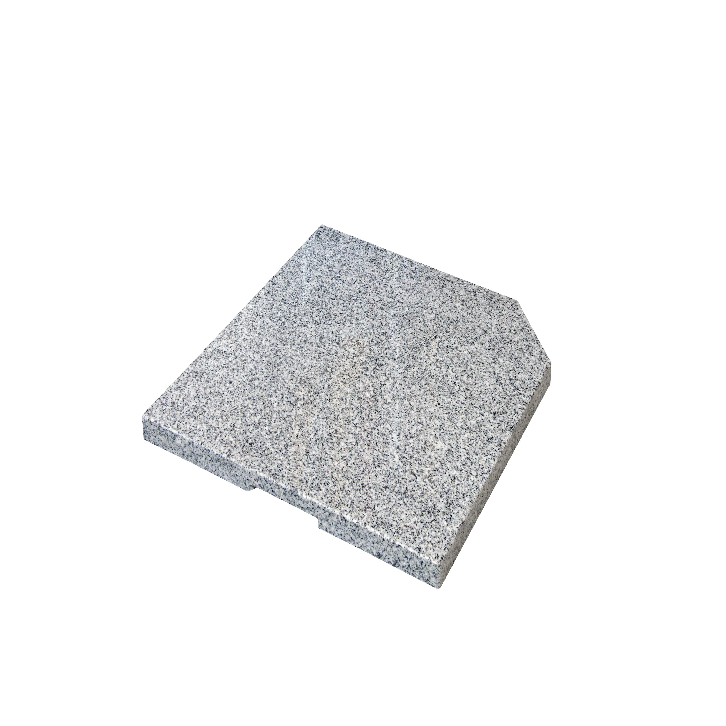 doppler® Plattenständer Granit 25kg, 50x50x4cm