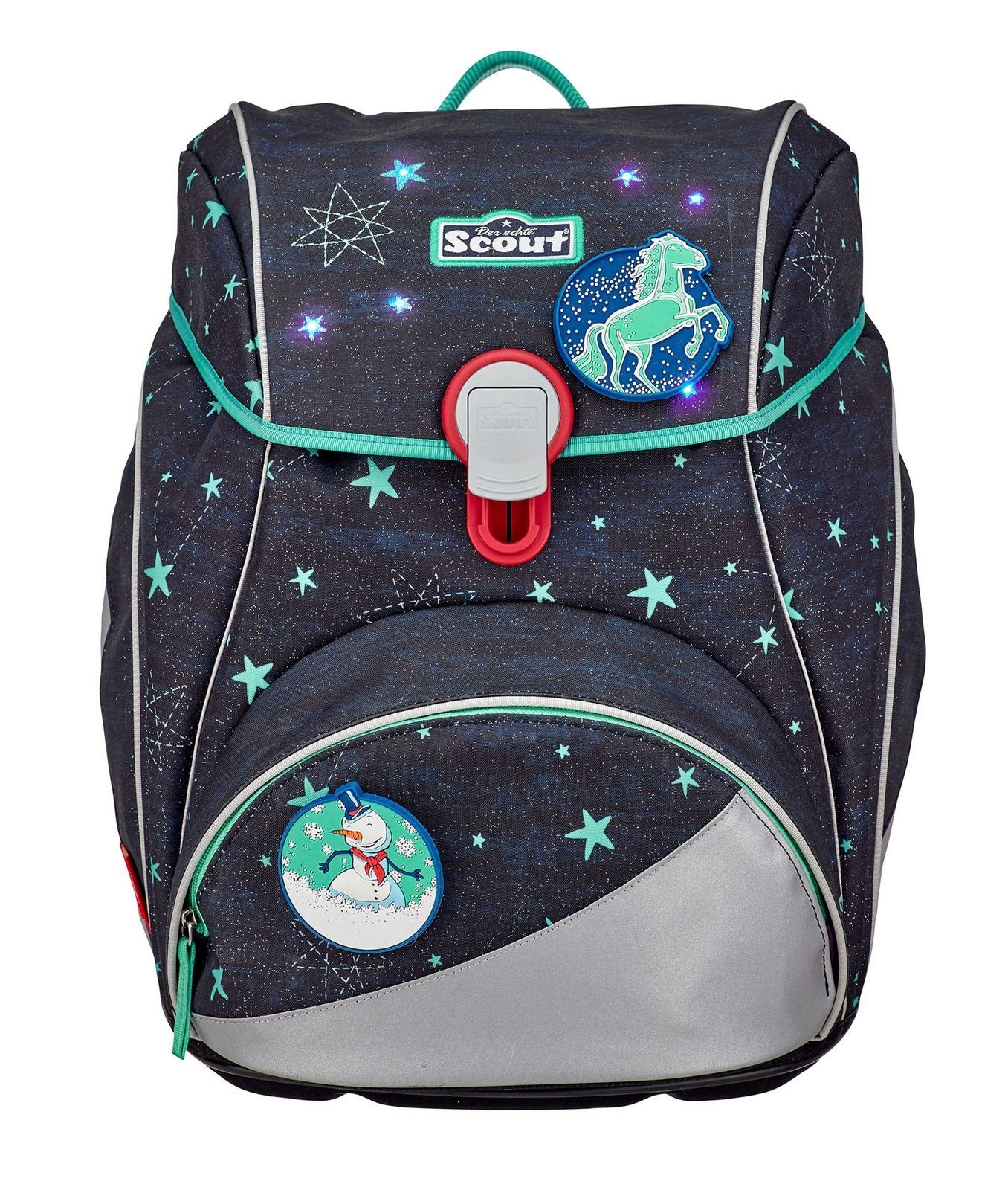 Scout Schulranzen Alpha Set 4-teilig (Set, 4-tlg)