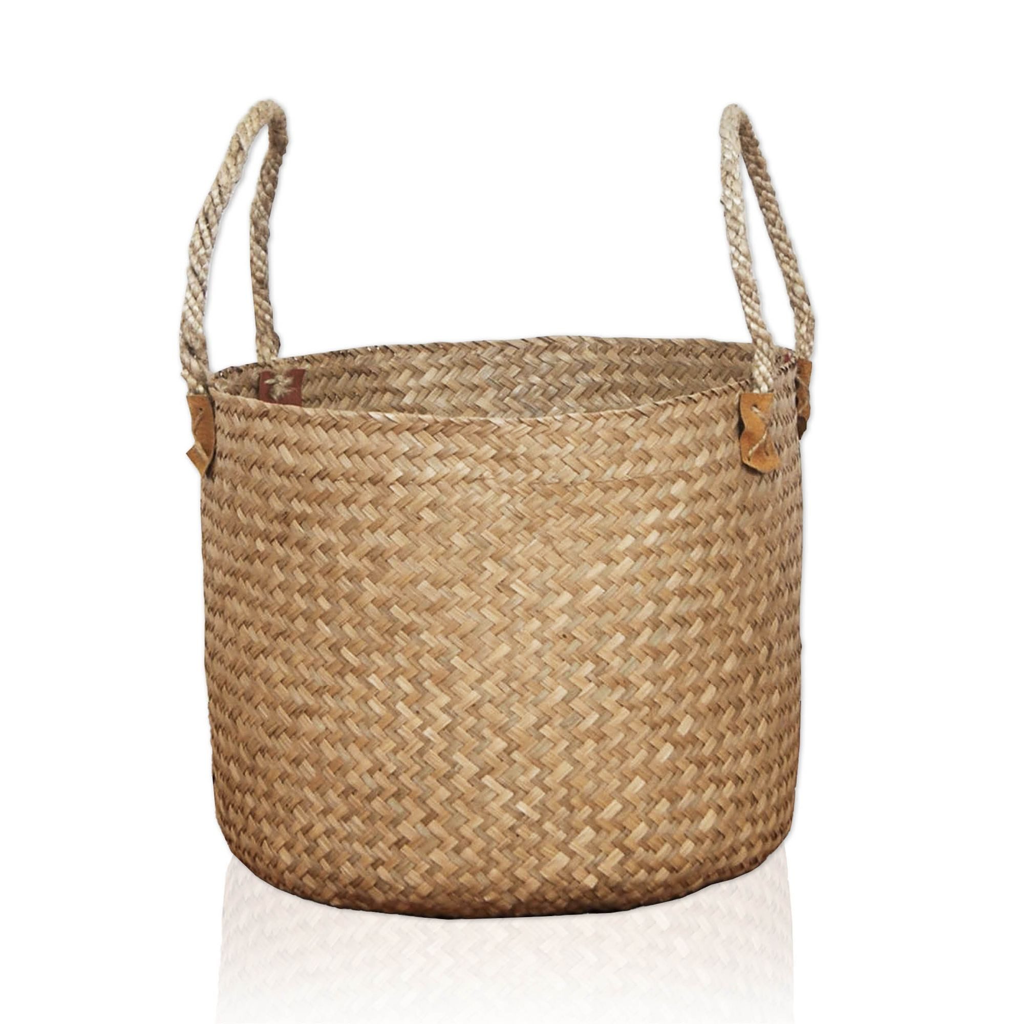 Lycce Wäschekorb Aufbewahrungsbox RONG Wäschekorb Seegras mit praktischen T günstig online kaufen