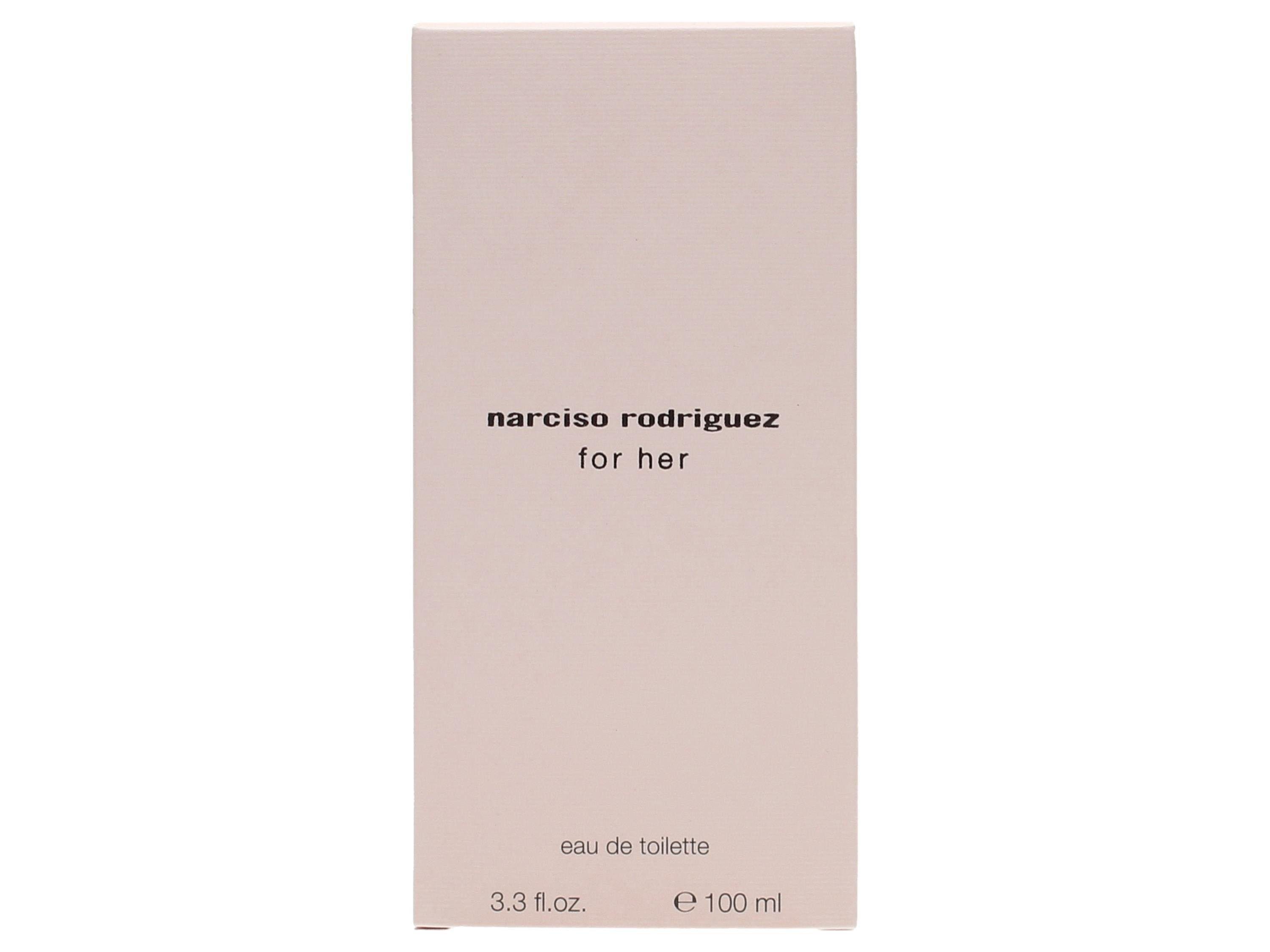 narciso rodriguez Eau de Toilette For Her, mit moschusartiger Basis