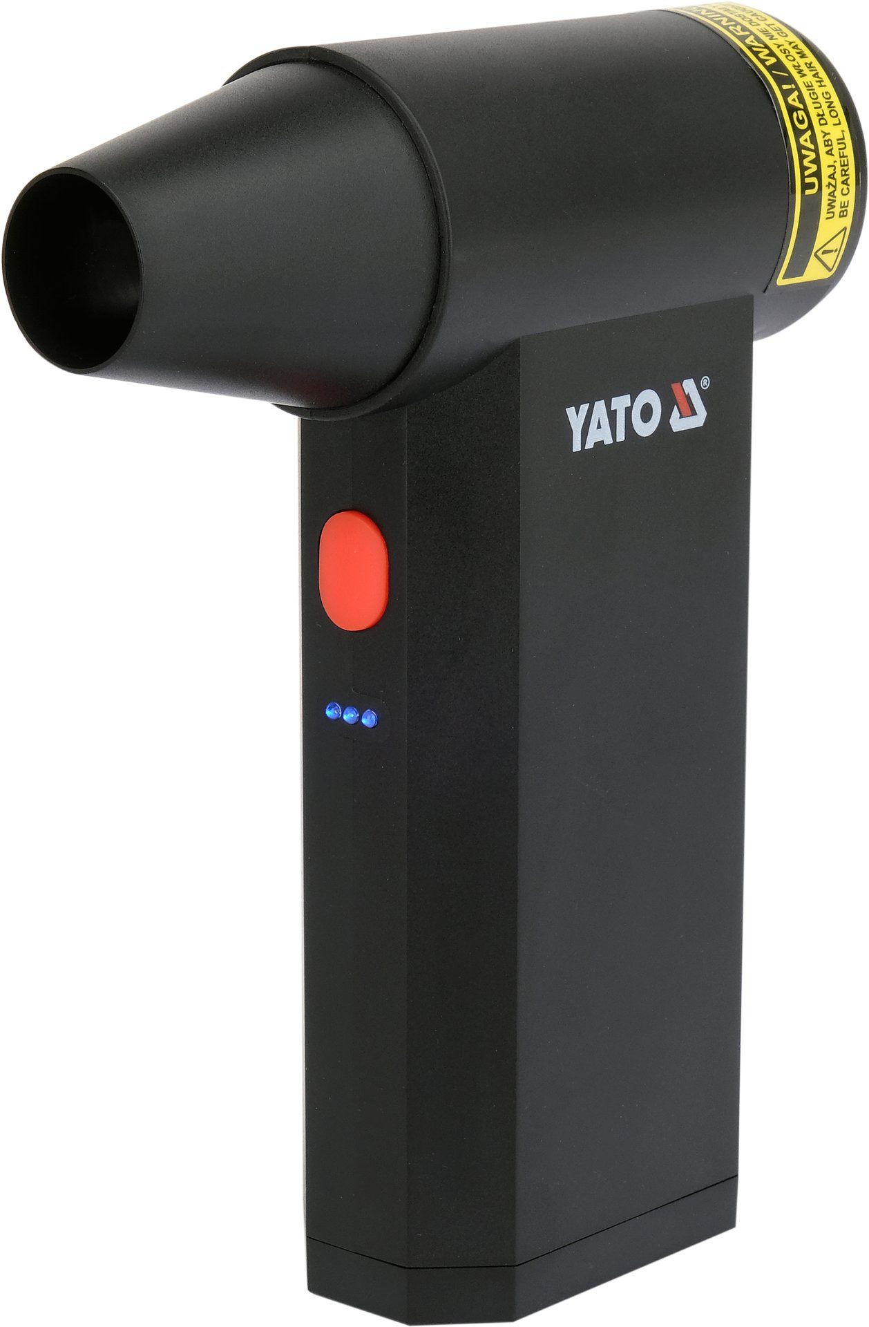 Yato Akku-Standventilator Mini-Turbogebläse 7,2V, 135000 u/min, 180W