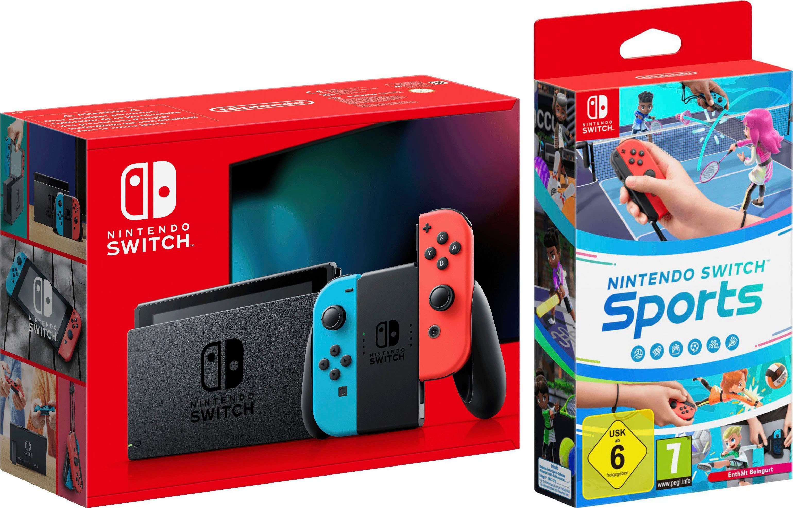 Nintendo Switch, inkl. Switch Sports, Neue Joy-Con Controller für  realistischen, interaktiven Spielspaß | Nintendo-Switch-Controller