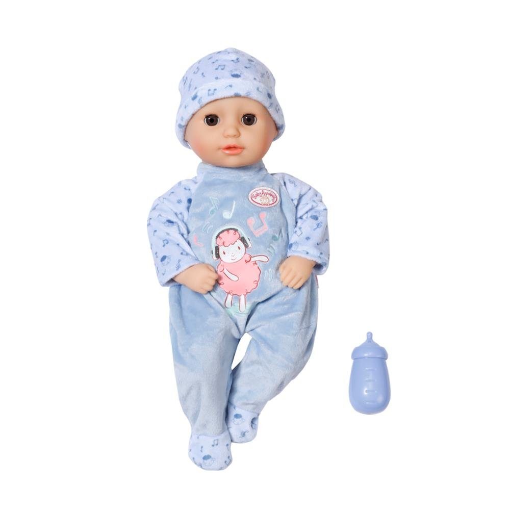 Zapf Creation® Babypuppe Baby Annabell Little Alexander, 36 cm, weich, mit Stoffkörper, blau