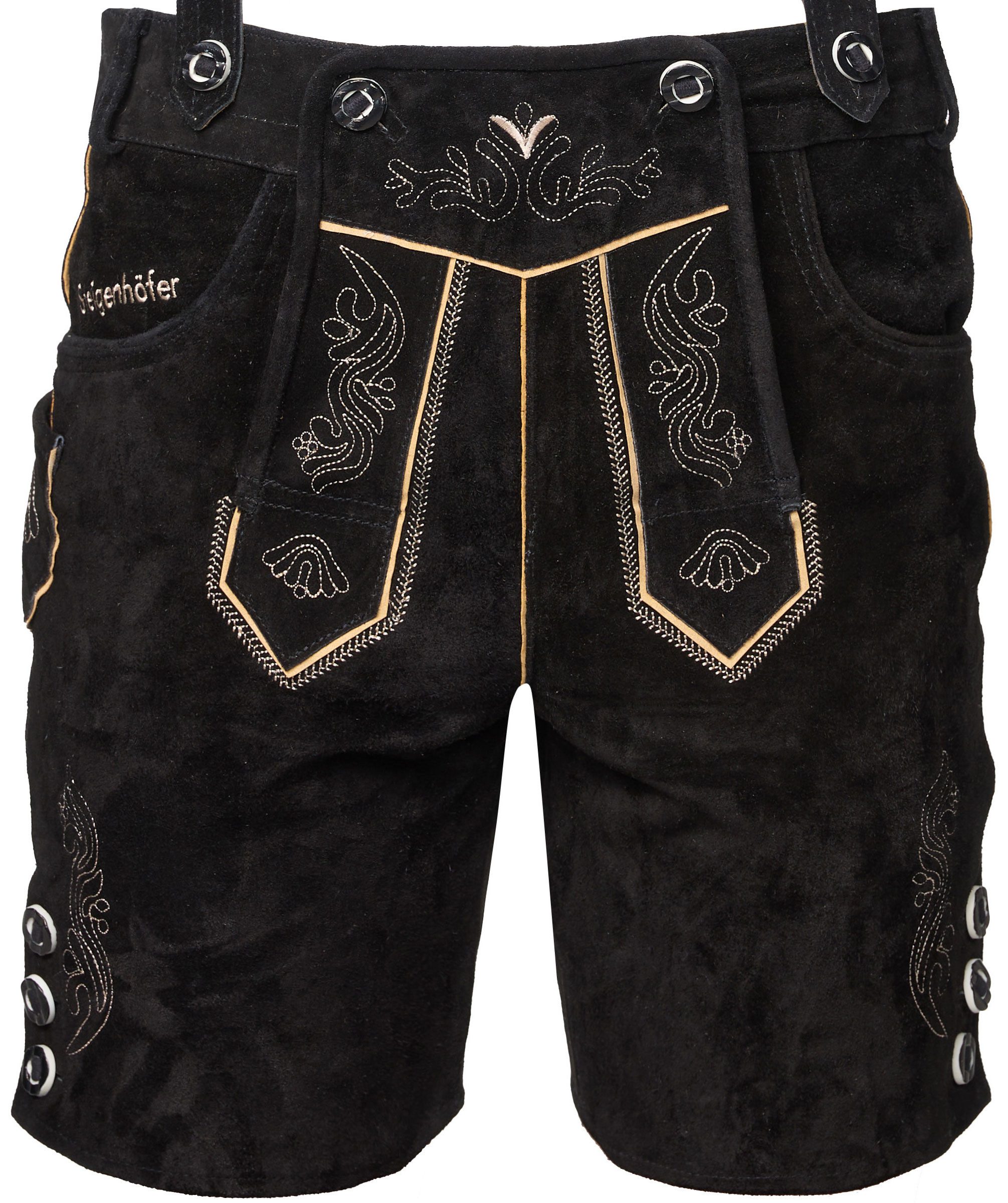 Steigenhöfer Manufaktur Trachtenlederhose Lederhose Herren Tracht kurz - An günstig online kaufen