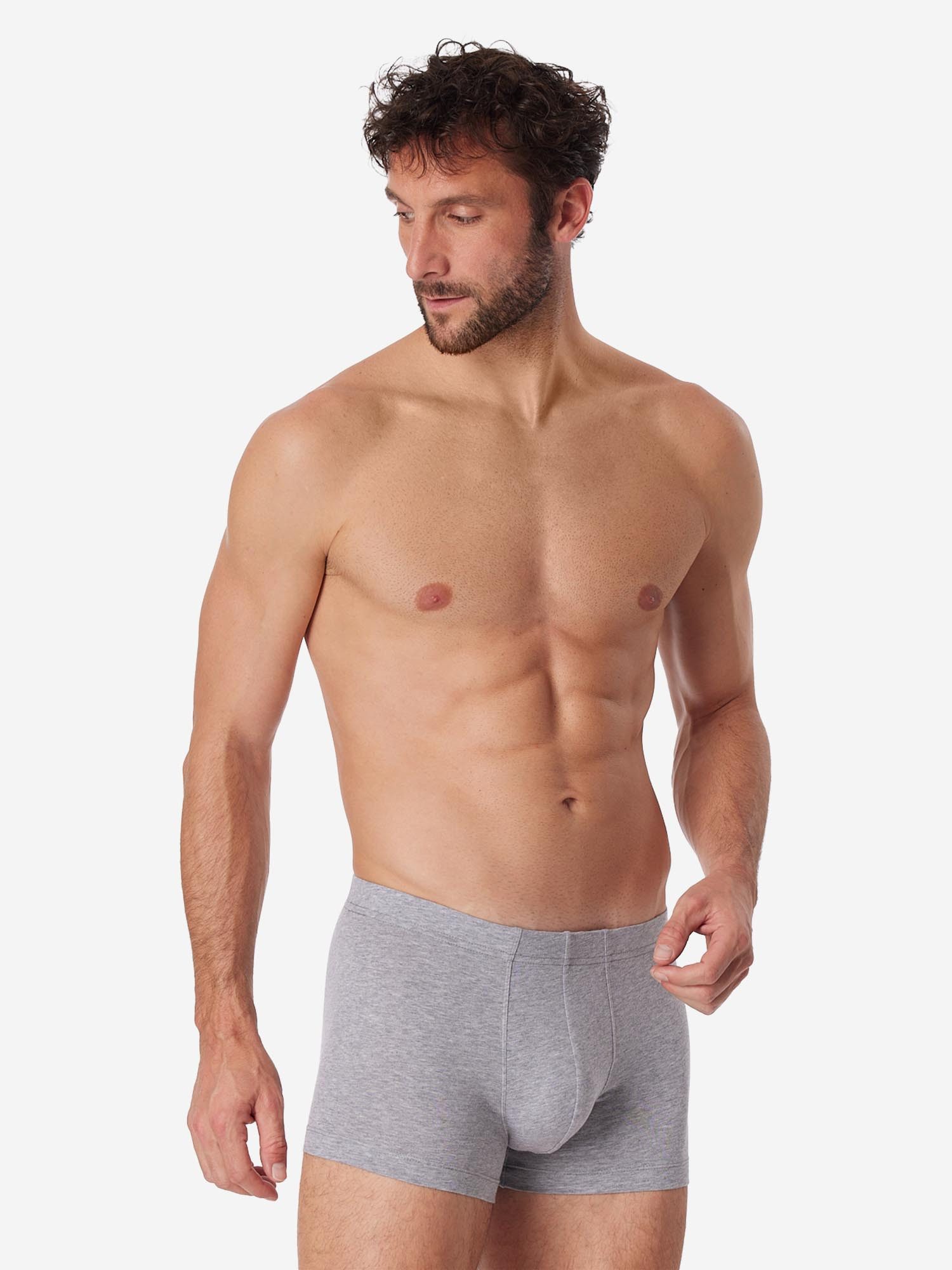Schiesser Retro Boxer 6er Pack - 95/5 Essentials - Organic Cotton (Spar-Set, 6-St) Retro Short / Pant - Baumwolle - ohne Eingriff