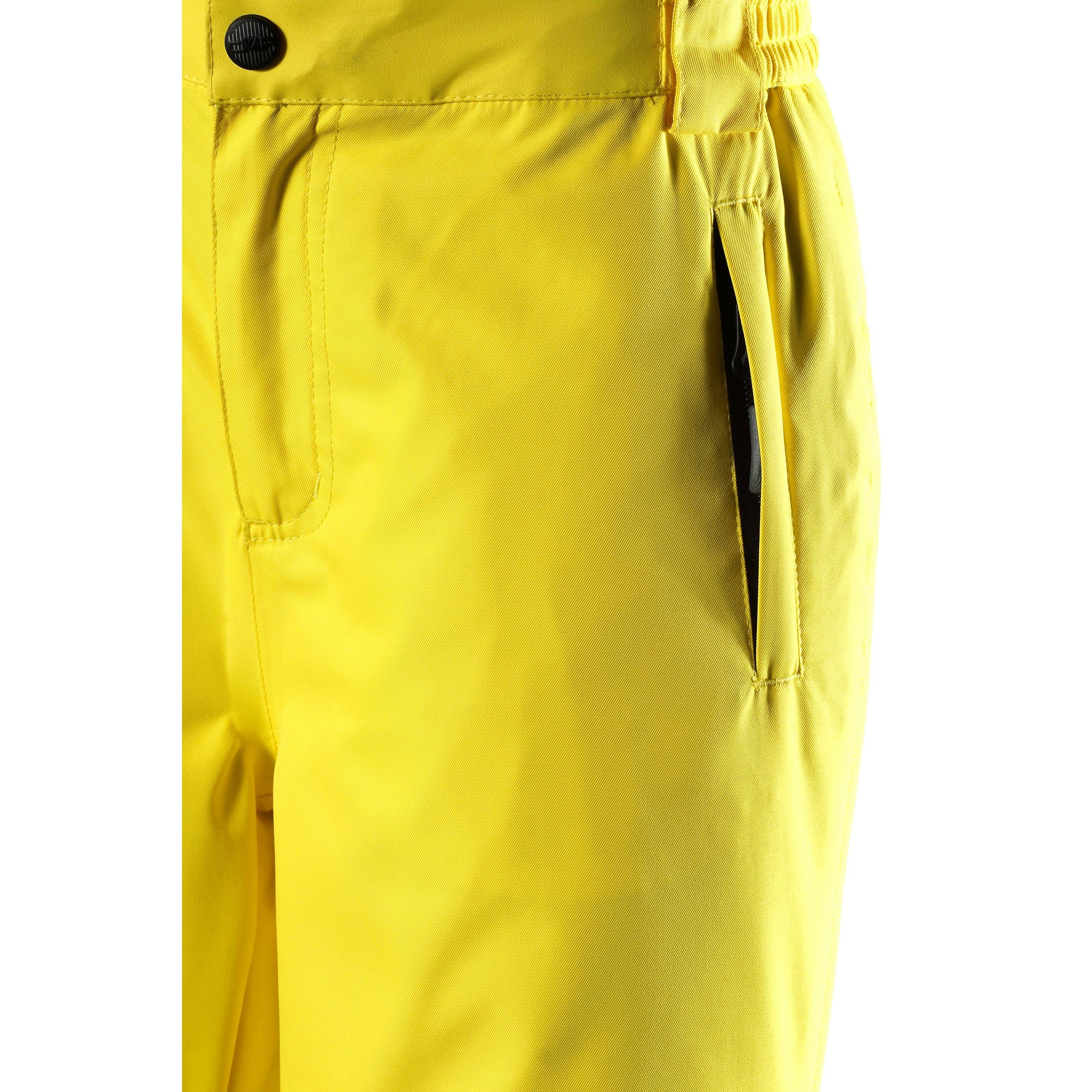 fluo CMP yellow SALOPETTE Snowboardhose