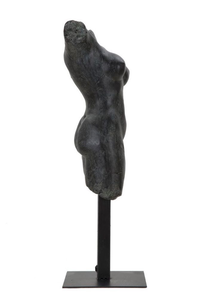 MF Skulptur Noiréa Women Torso Skulptur auf Standfuß modern schwarz 50 cm (1 St)