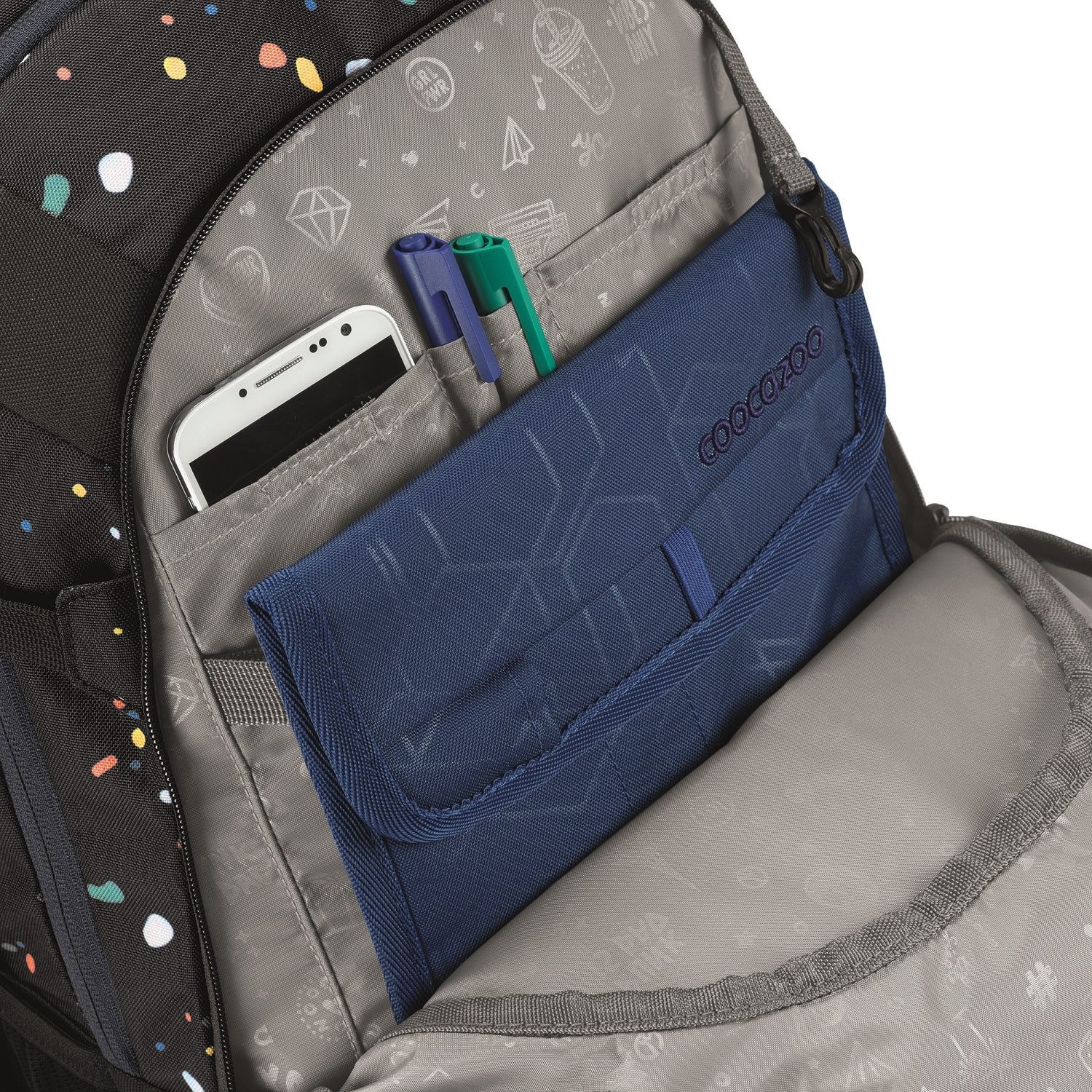 coocazoo Schulranzen Schulrucksack-Set MATE Sprinkled Candy günstig online kaufen