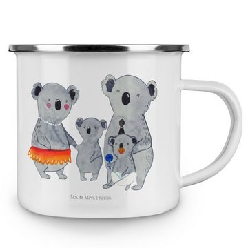 Mr. & Mrs. Panda Becher Koala Familie - Weiß - Geschenk, quality time, Opa, Vatertag, Edelsta, Emaille, Ästhetisch & langlebig