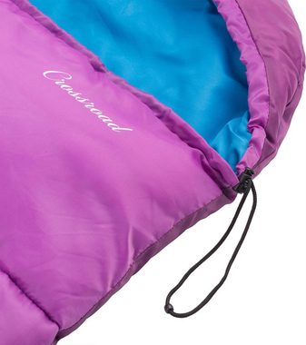 Crossroad Deckenschlafsack Crossroad Akutan Deckenschlafsack Junior Schlafsack pink, als Schlafdecke verwendbar