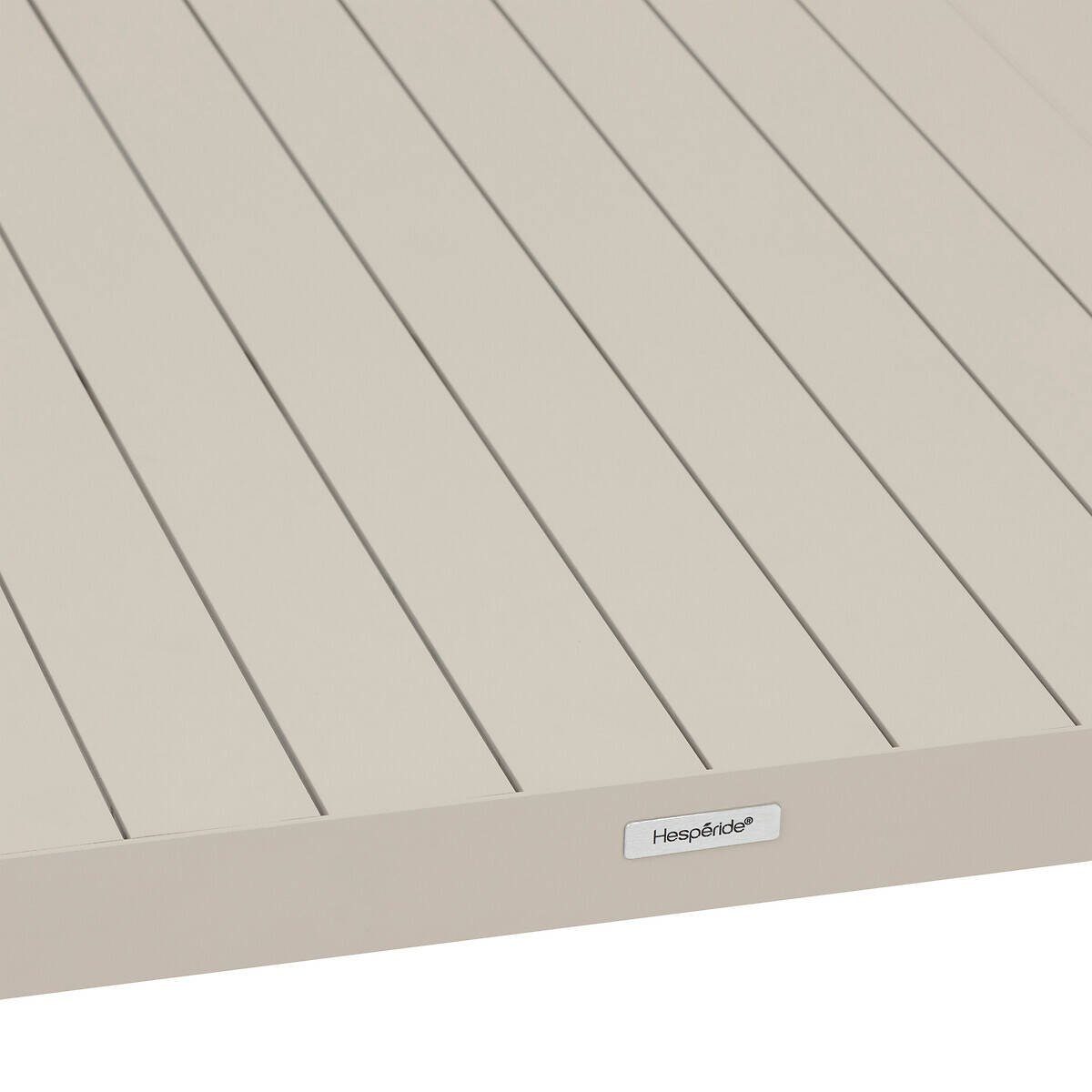 Hesperide Gartentisch Kaffeetisch für die Terrasse EVASION, Aluminium, 87 x 87 cm (funktional), keine