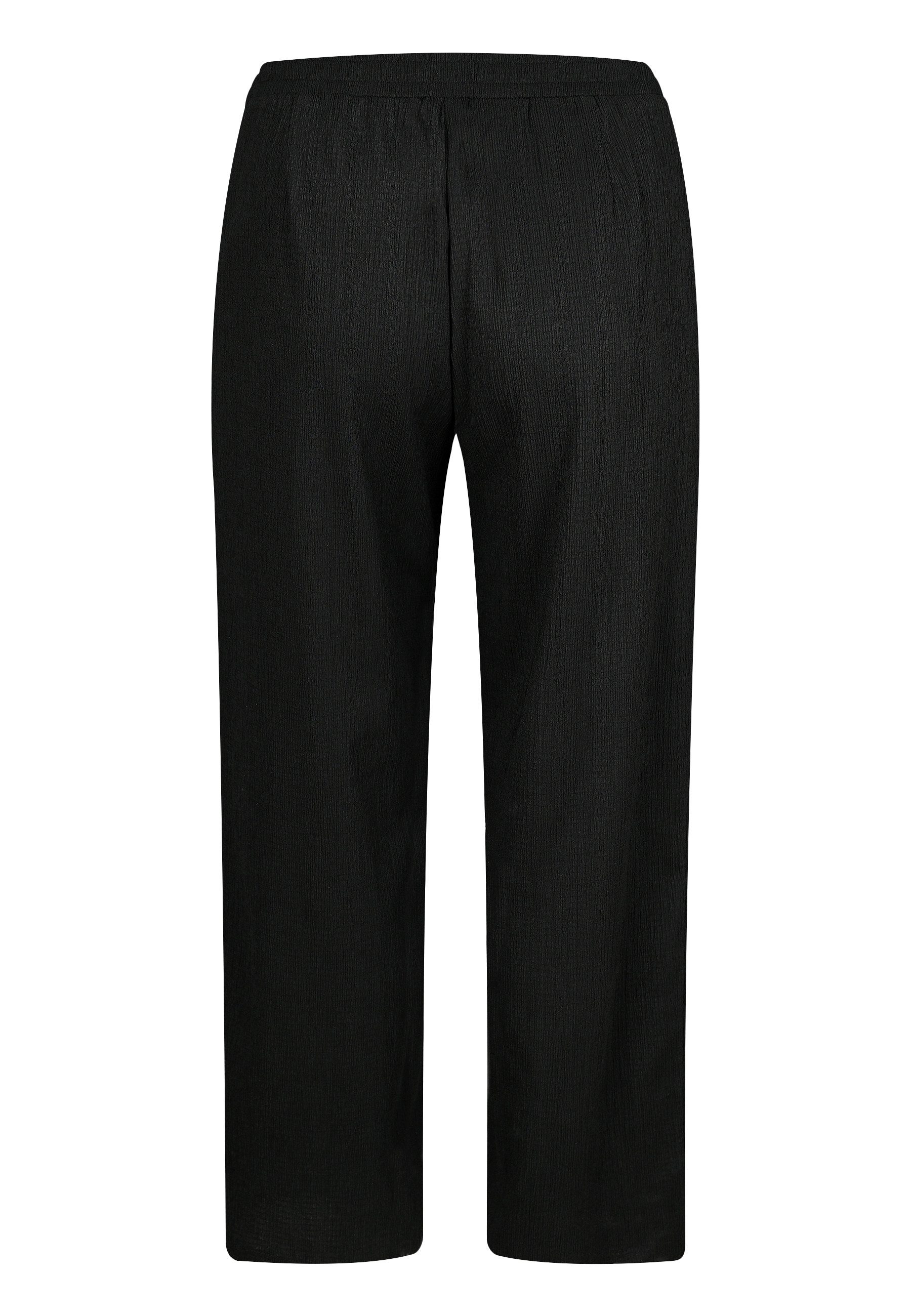 elanza Culotte Crinkle-Hose in Schwarz (1-tlg) günstig online kaufen