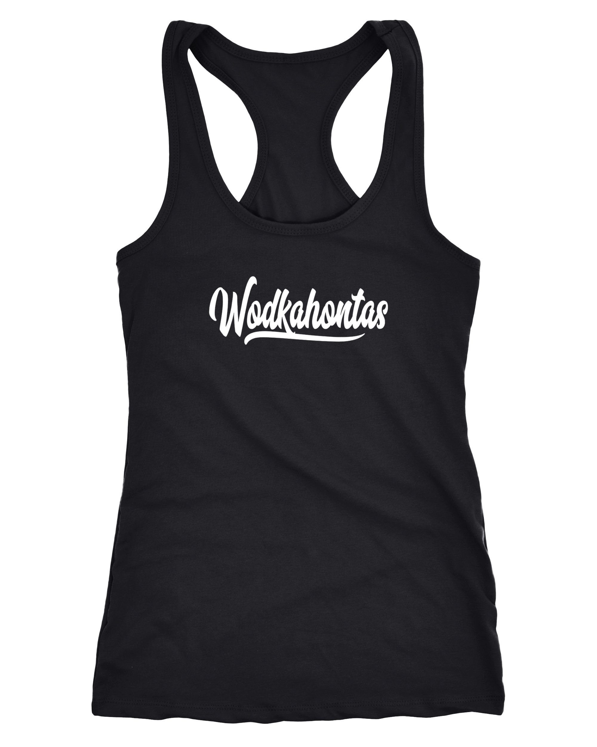 Tanktop Damen Tanktop Alkohol Märchen Parodie trinken saufen Party-Shirt Slim Fit Moonworks®