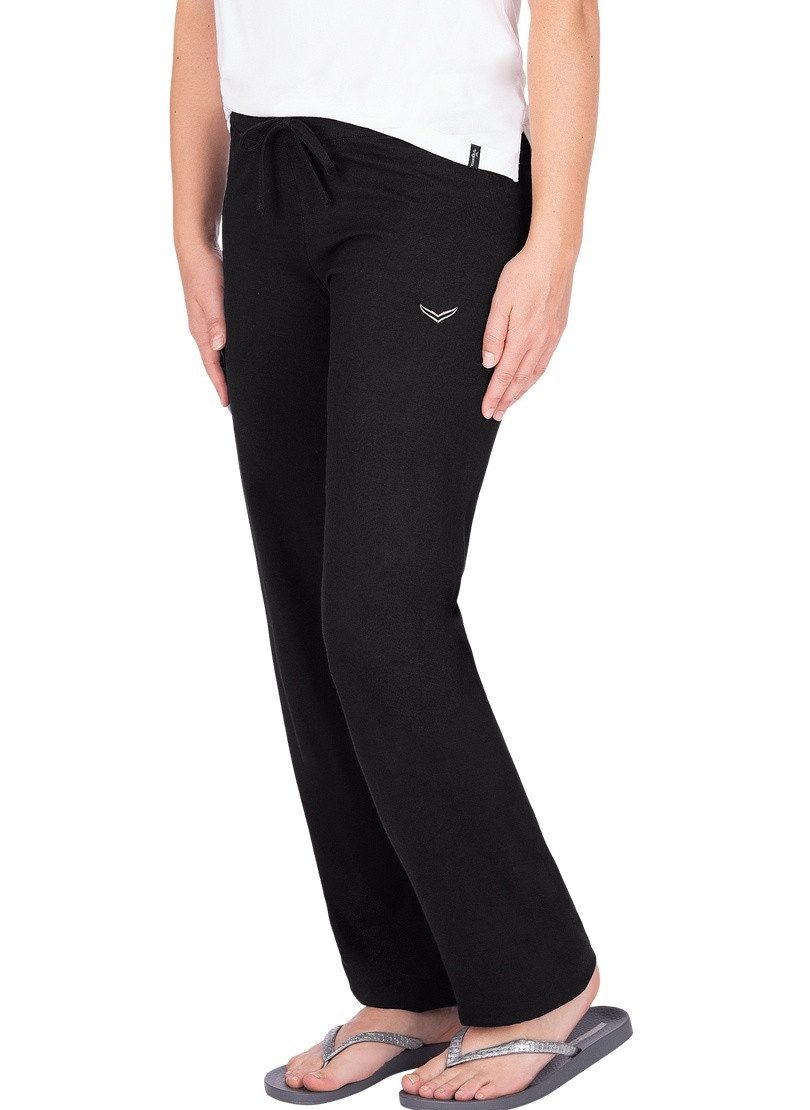 Trigema Jerseyhose TRIGEMA Hüfthose aus Biobaumwolle (1-tlg)