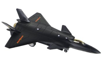 LEAN Toys Spielzeug-Flugzeug Flugzeug Reibungsantrieb Kampfmodell Spielzeug Dekoration Sounds Licht