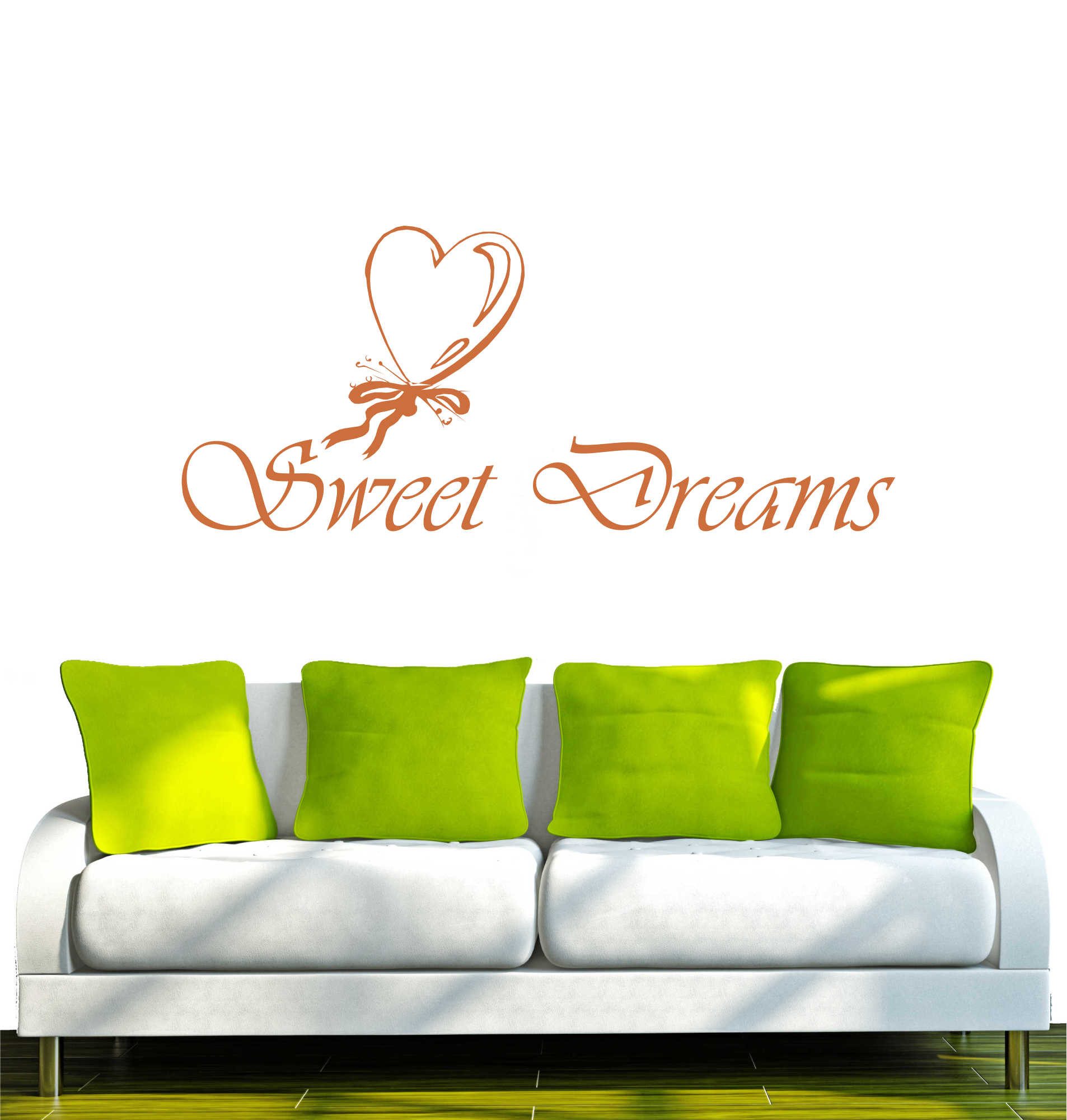 INDIGOS UG Wandtattoo Wandtattoo - Wandaufkleber - w030 Sweet Dreams
