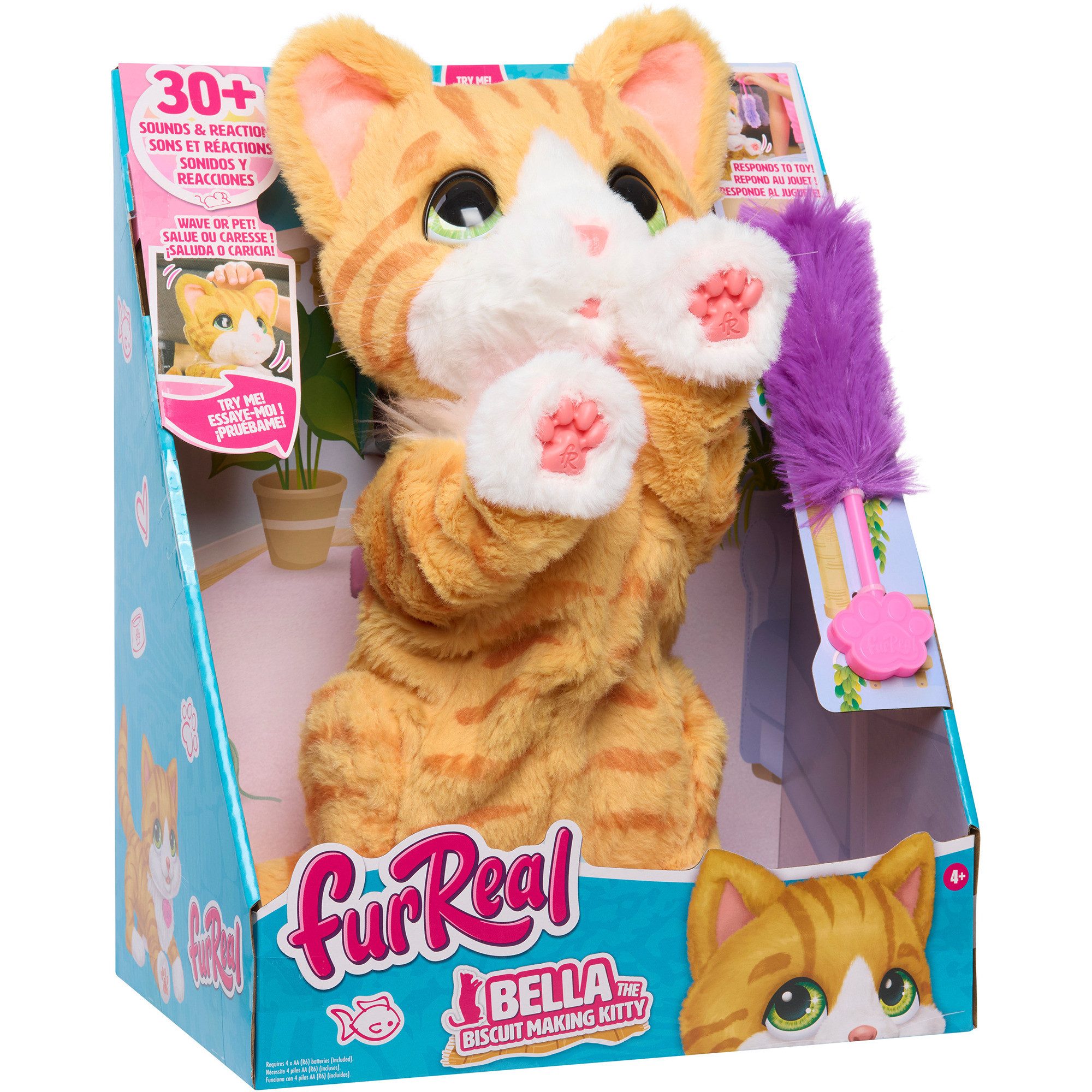Just Play Kuscheltier Just Play furReal Bella the Biscuit-Making Kitty