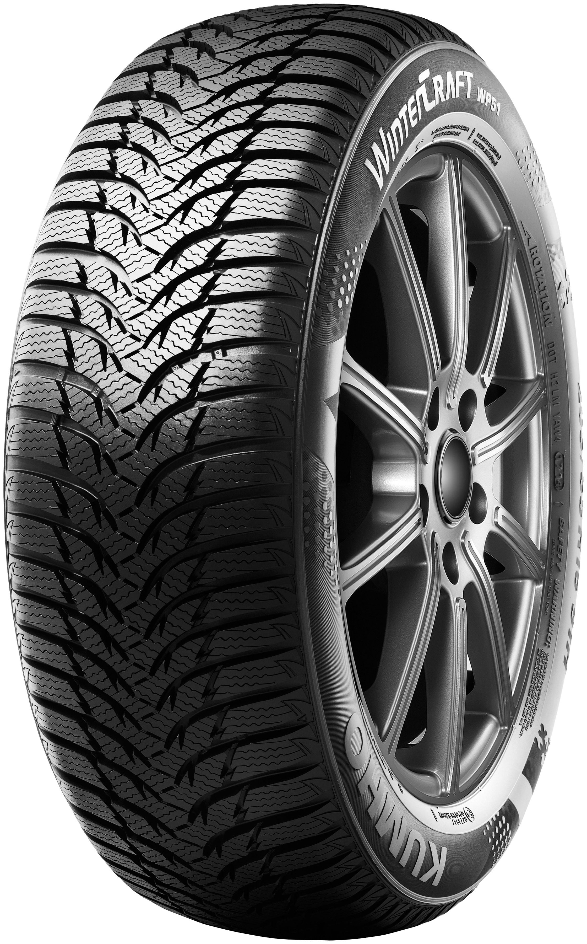 Kumho Winterreifen WinterCraft WP51, 1-St., 205/60 R15 91H