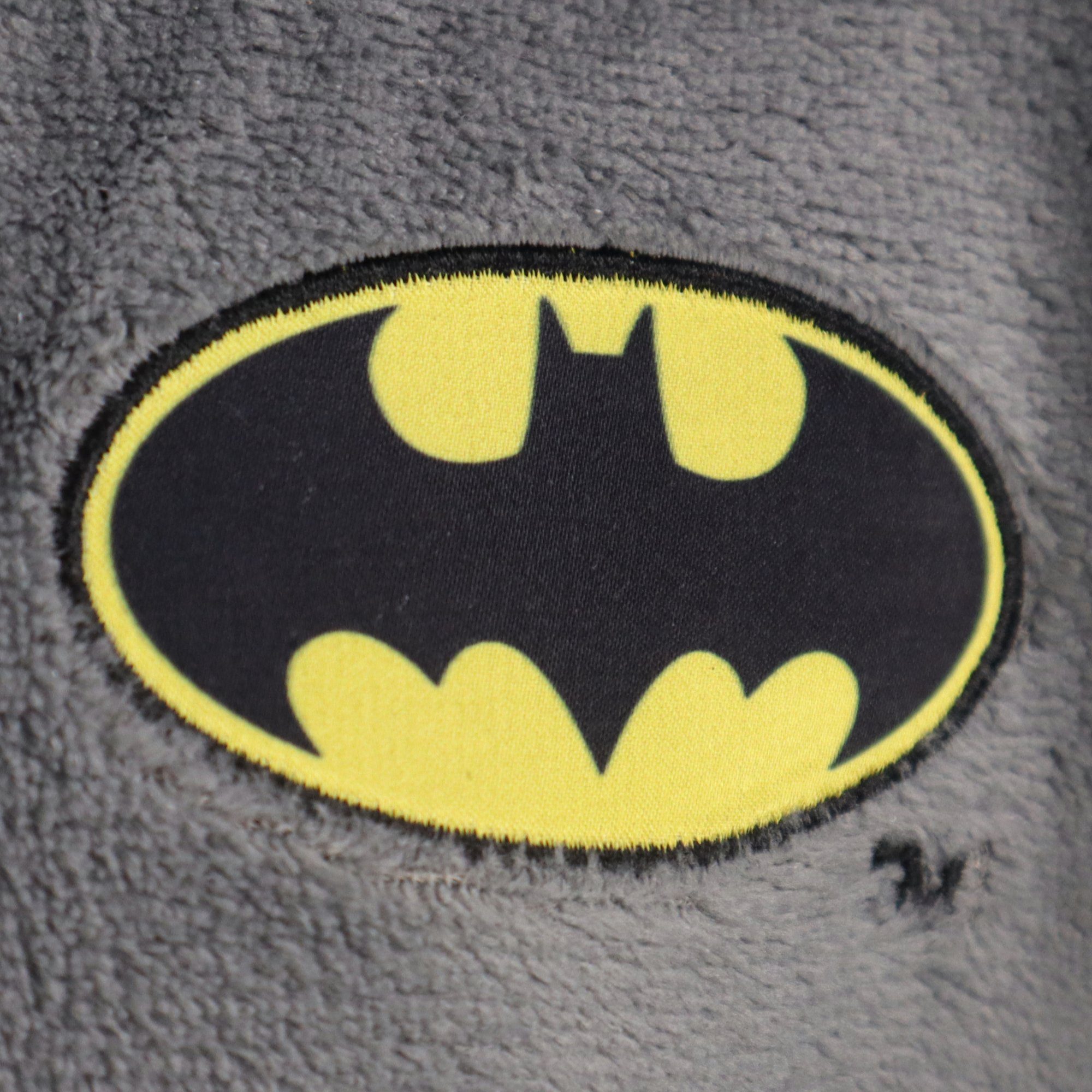 Gr. DC 98 Bademantel Batman Kinder Comics Kinderbademantel mit 128 bis Hausmantel Polyester, Kapuze,