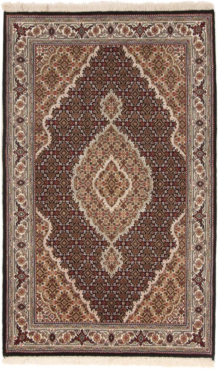 Orientteppich Indo Täbriz 112x182 Handgeknüpfter Orientteppich, Nain Trading, rechteckig, Höhe: 12 mm