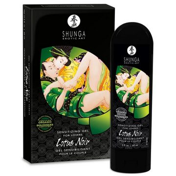 SHUNGA Gleitgel Luxuriöses Gleitgel "Lotus Noir" auf Wasserbasis mit Glycerin