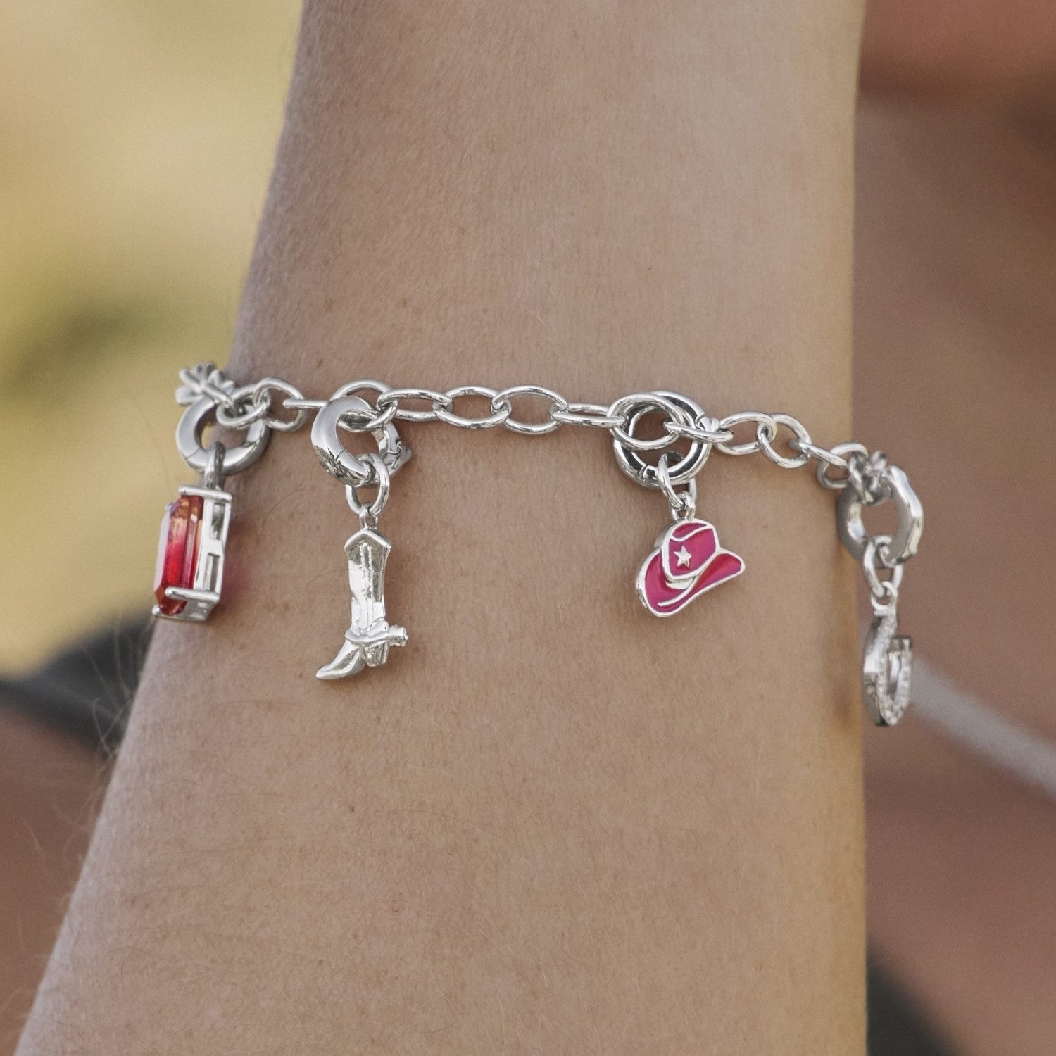 Amor Bead Amor Charm für Damen, 925 Sterling Silber, Hut (Charm, 1-tlg)