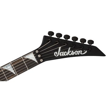 Jackson E-Gitarre, American Series Soloist BK Satin Black - E-Gitarre