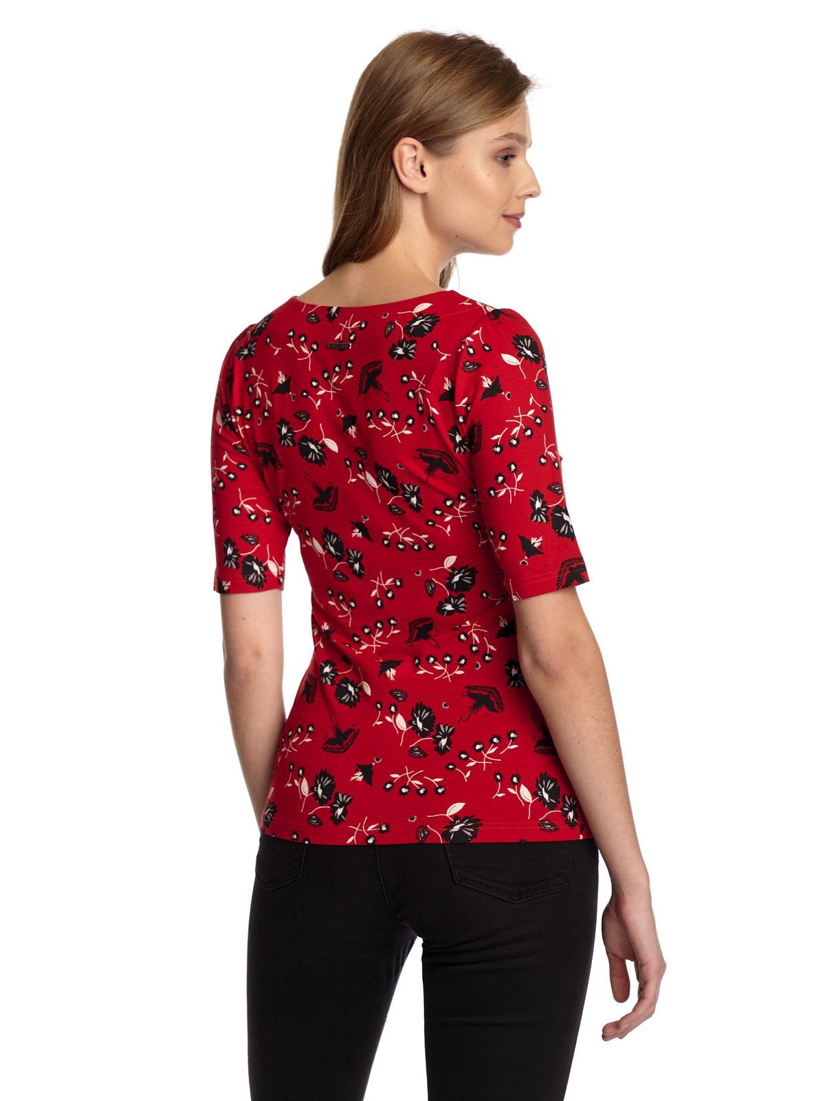 Vive T-Shirt Flower Red Maria