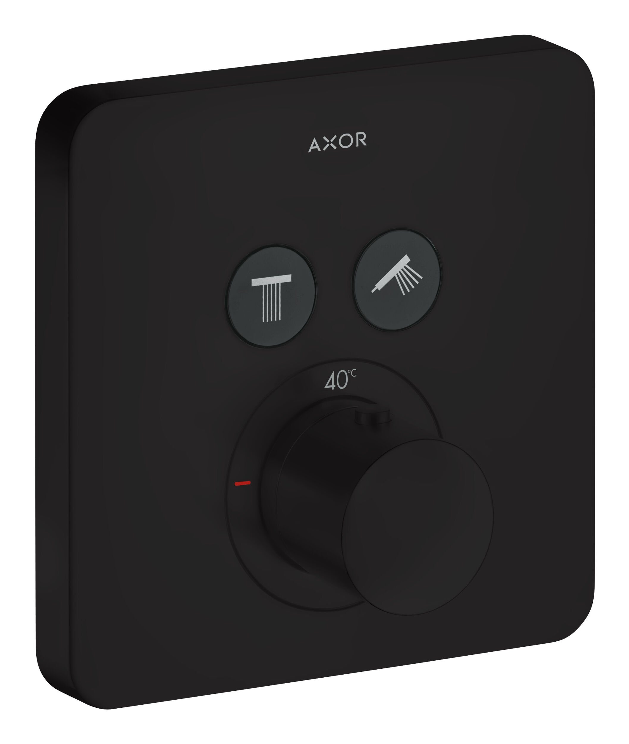 hansgrohe Unterputzarmatur Axor ShowerSelect Thermostat abgerundet für 2 Verbraucher Unterputz