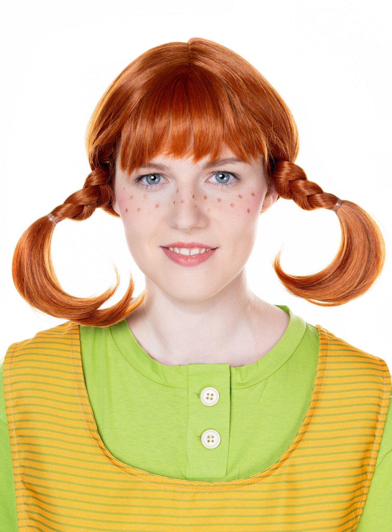 Kostüm-Perücke Pippi Langstrumpf Perücke - Faschingskostüm Zubehö