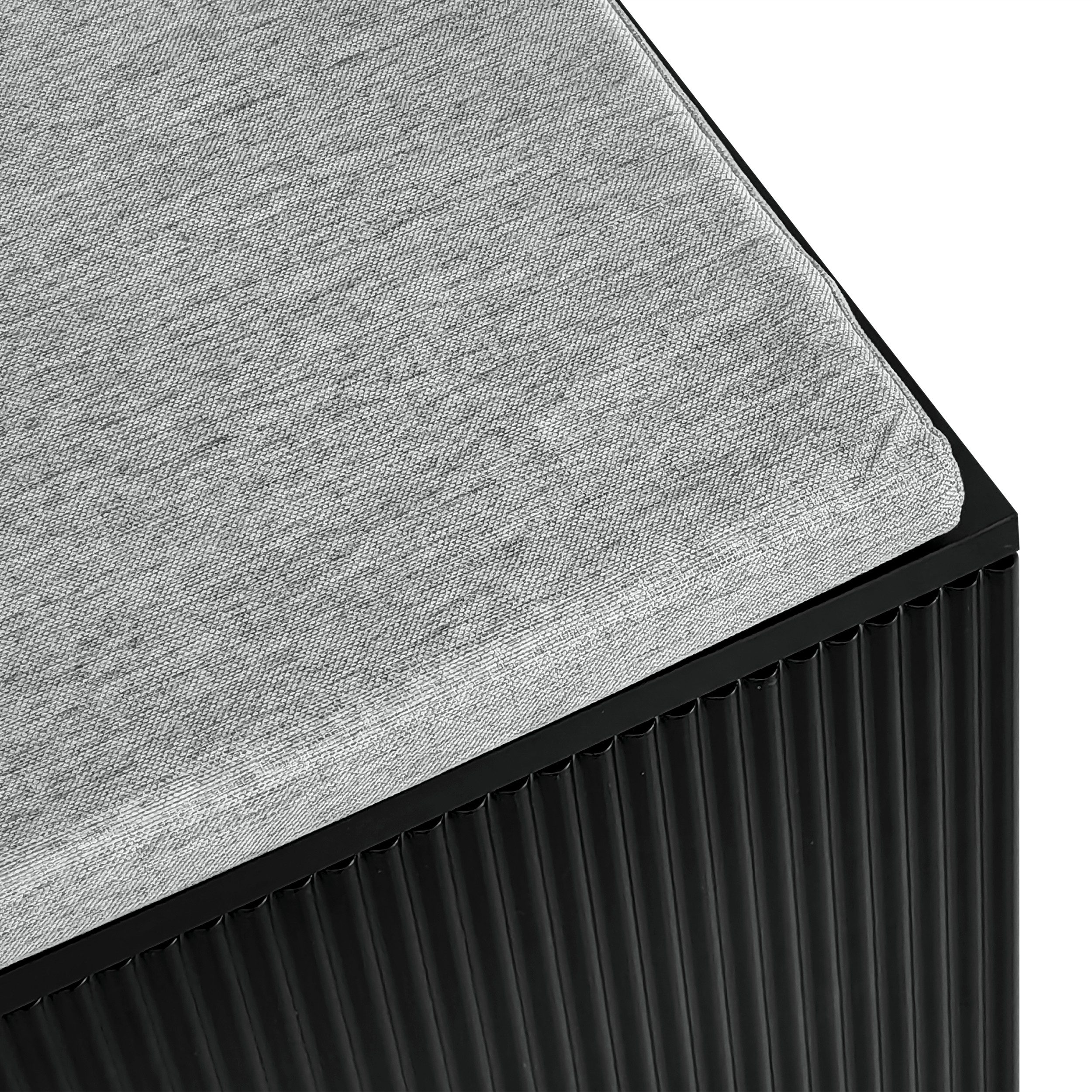 Merax Garderoben-Set, (Komplett-Set, mit Schuhbank, Kleiderhakenbrett), Kompaktgarderobe mit Sitzkissen, Garderobenpaneel und Sitzbank