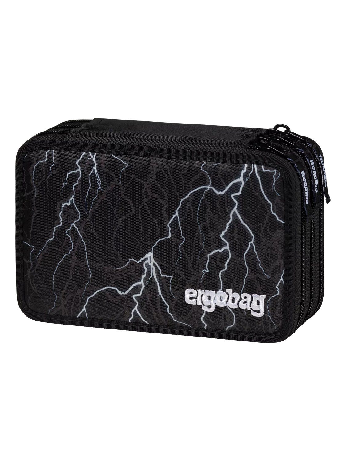 ergobag Federmäppchen Maxi Mäppchen, (41-tlg), mit Stiften befüllt