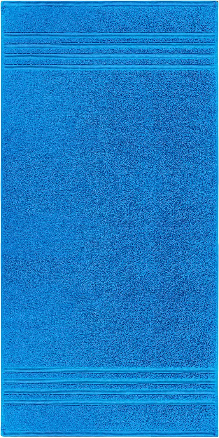 Lashuma Duschtuch 70x140 Capri (1-St), blau Frottee London, Blau Duschtuch cm Herren