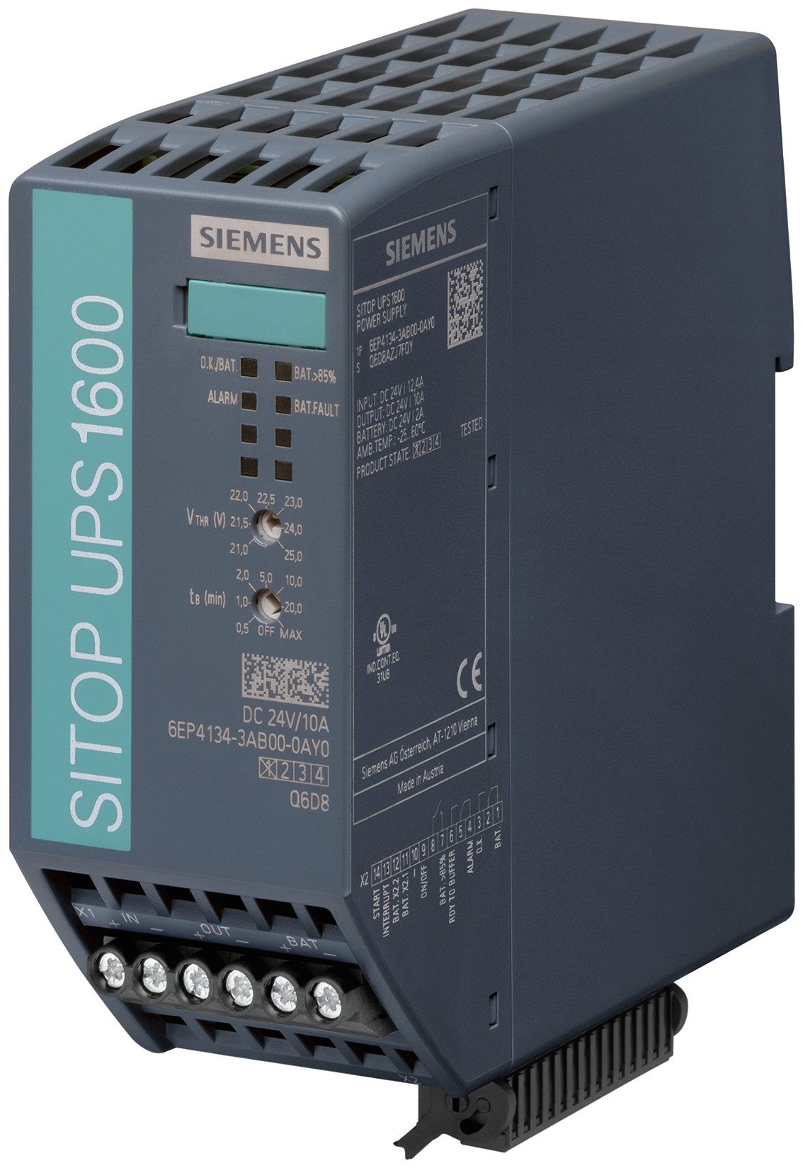 SIEMENS USV-Anlage 6EP4134-3AB00-0AY0 Unterbrechungsfreie Stromversorgung UPS