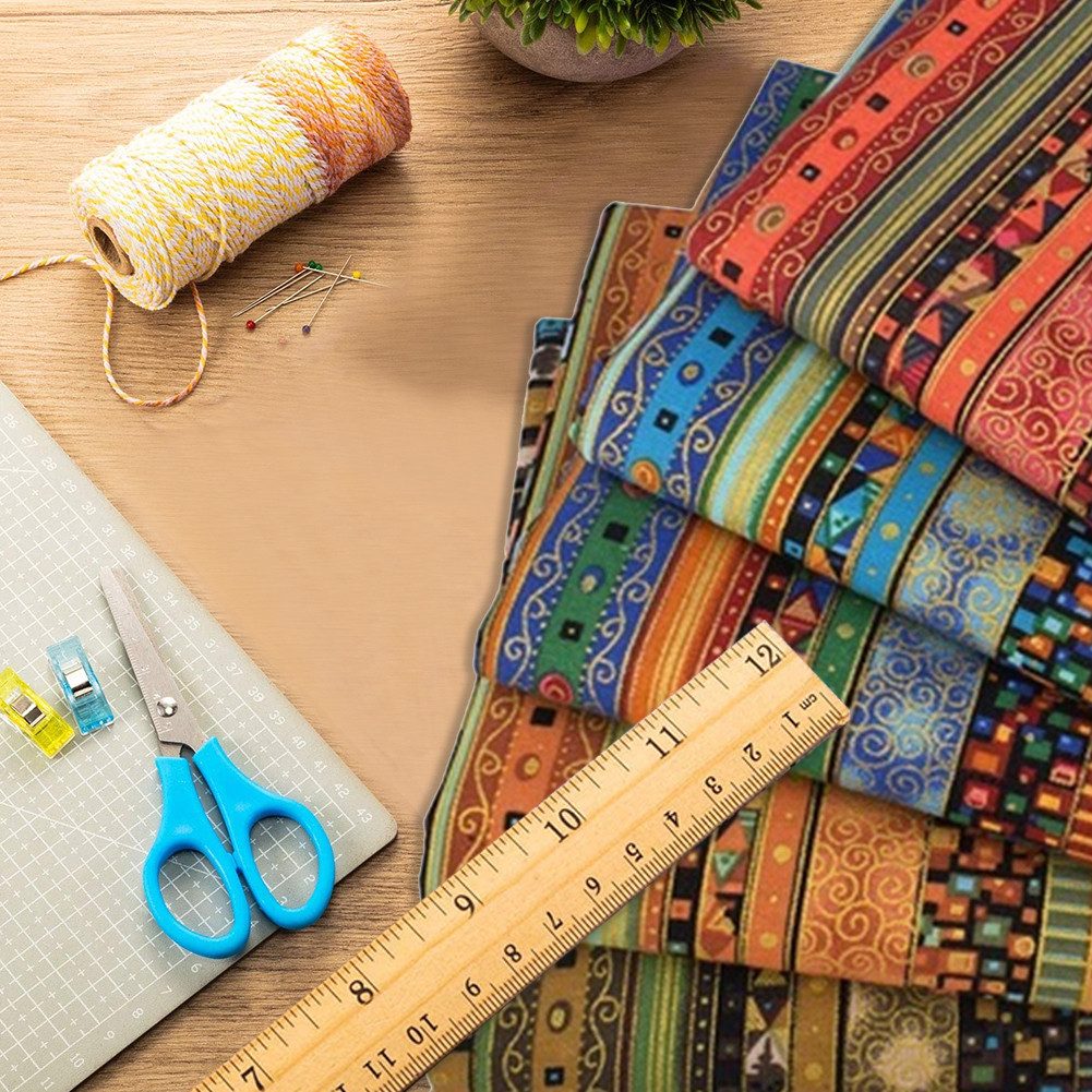 GarveeMore Stoff 5er Set Patchwork Baumwollstoff