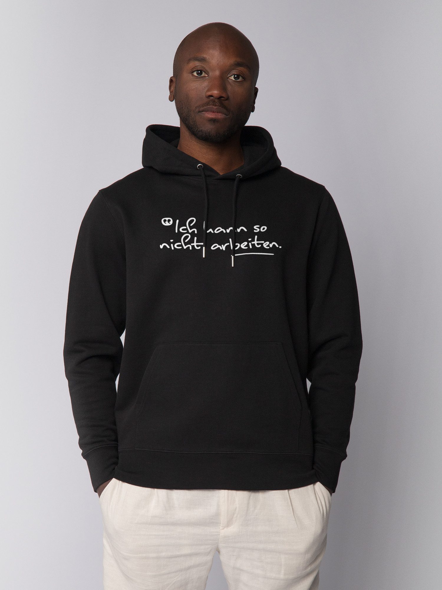 wat? Apparel Hoodie Ich kann so nicht arbeiten