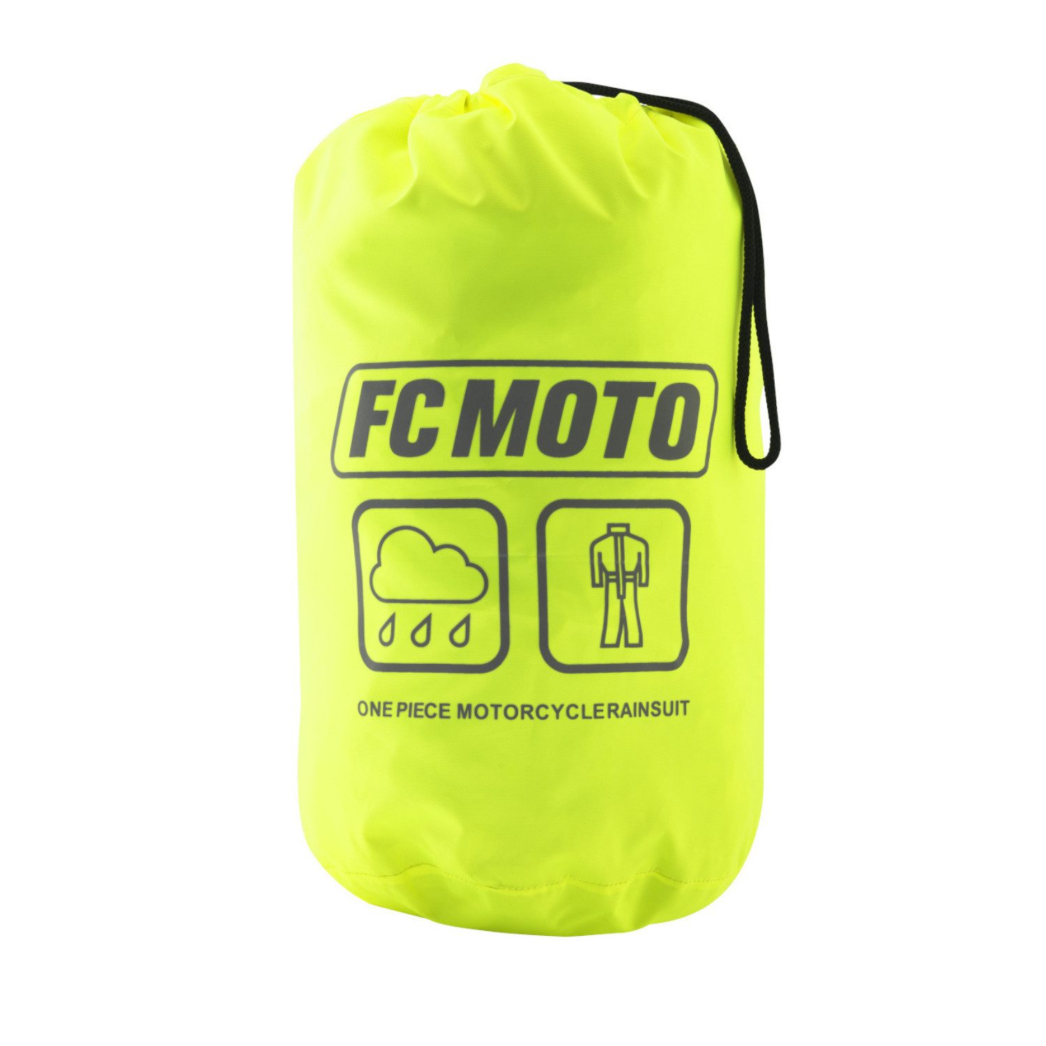FC-Moto Motorradkombi Rain 1-Teiler Motorrad Regenkombi Wasserdicht reflektierende reißverschluss