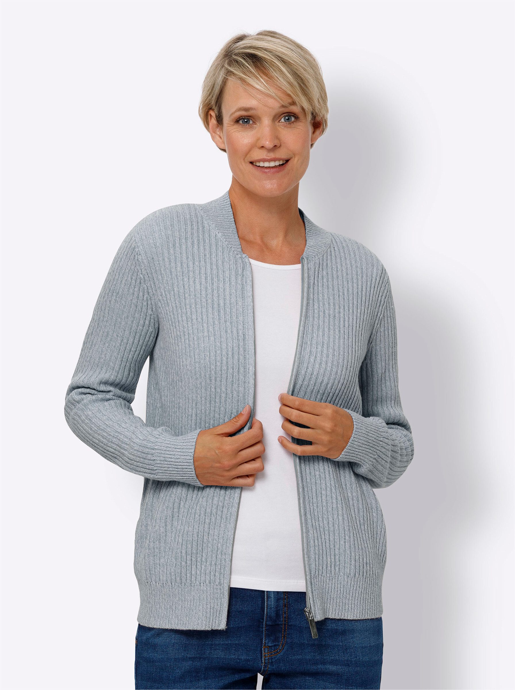 Sieh an! Strickjacke Strickjacke . günstig online kaufen