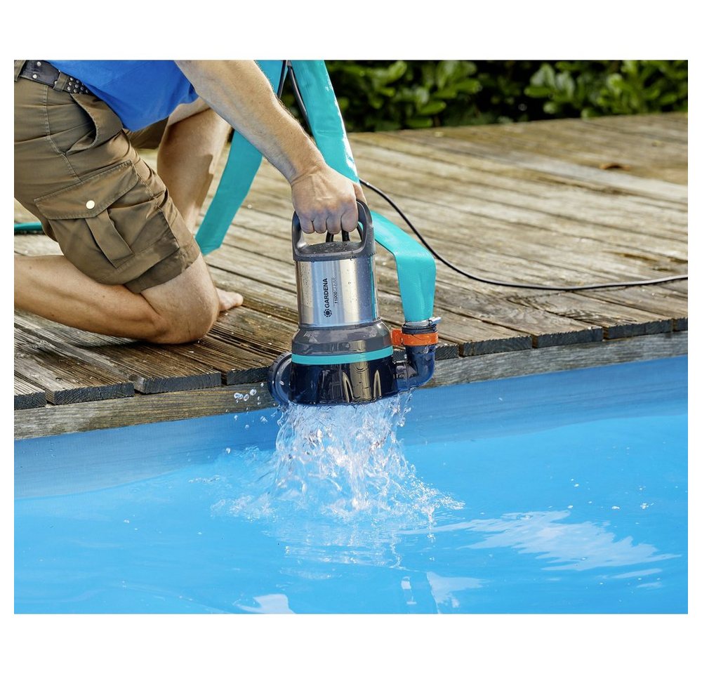 Thumbnail - GARDENA Tauchpumpe GARDENA 11000 09032-61 Klarwasser-Tauchpumpe 11.000 l/h 7 m