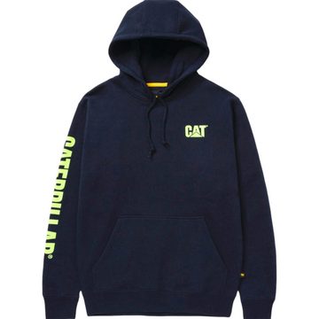 CAT Sweatshirt CAT Trademark Banner Sweatshirt Hoodie Pullover mit Kapuze Gr. XL