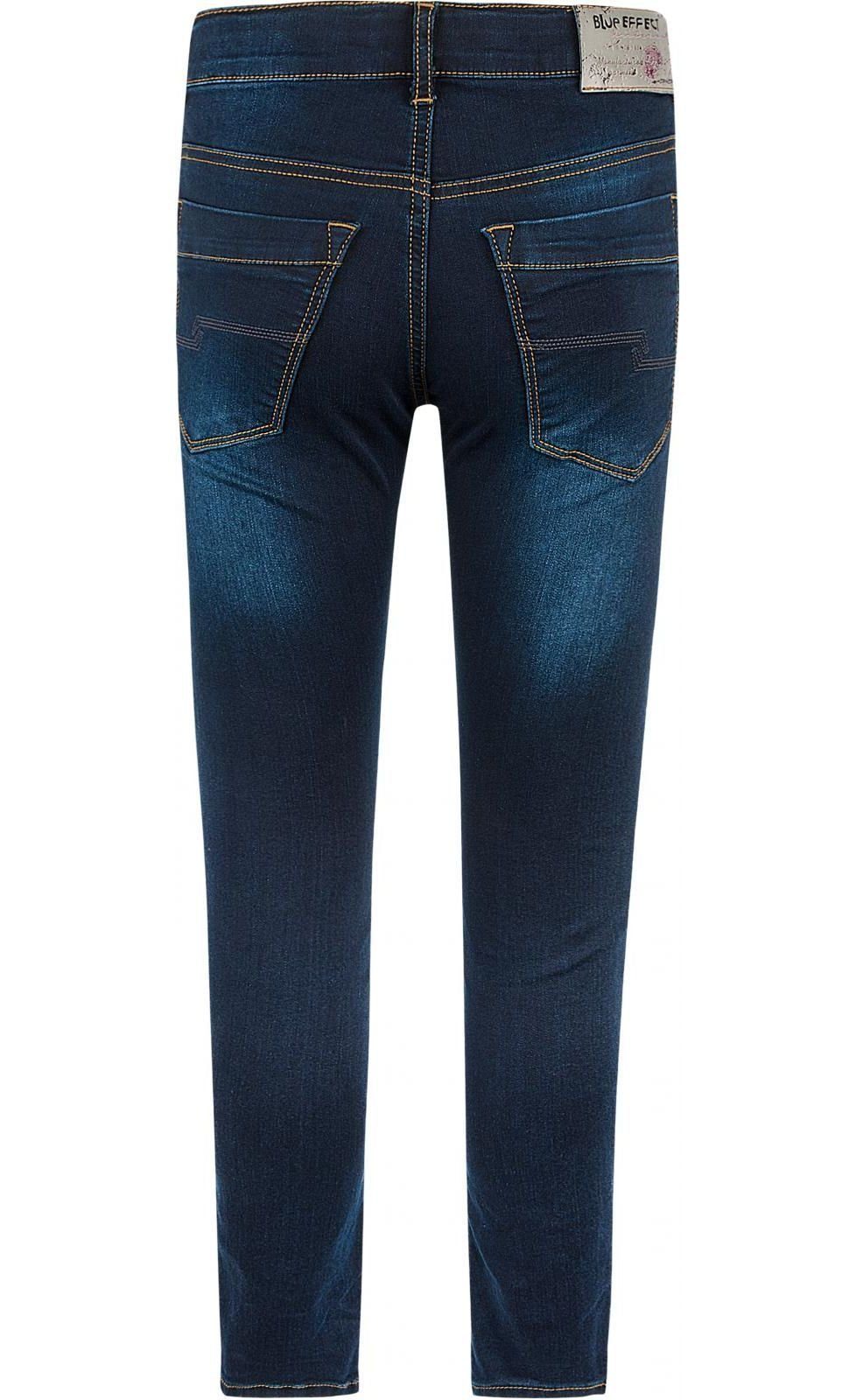 fit dark ultrastretch Plus-Größe big Jeans BLUE blue Comfort-fit-Jeans EFFECT
