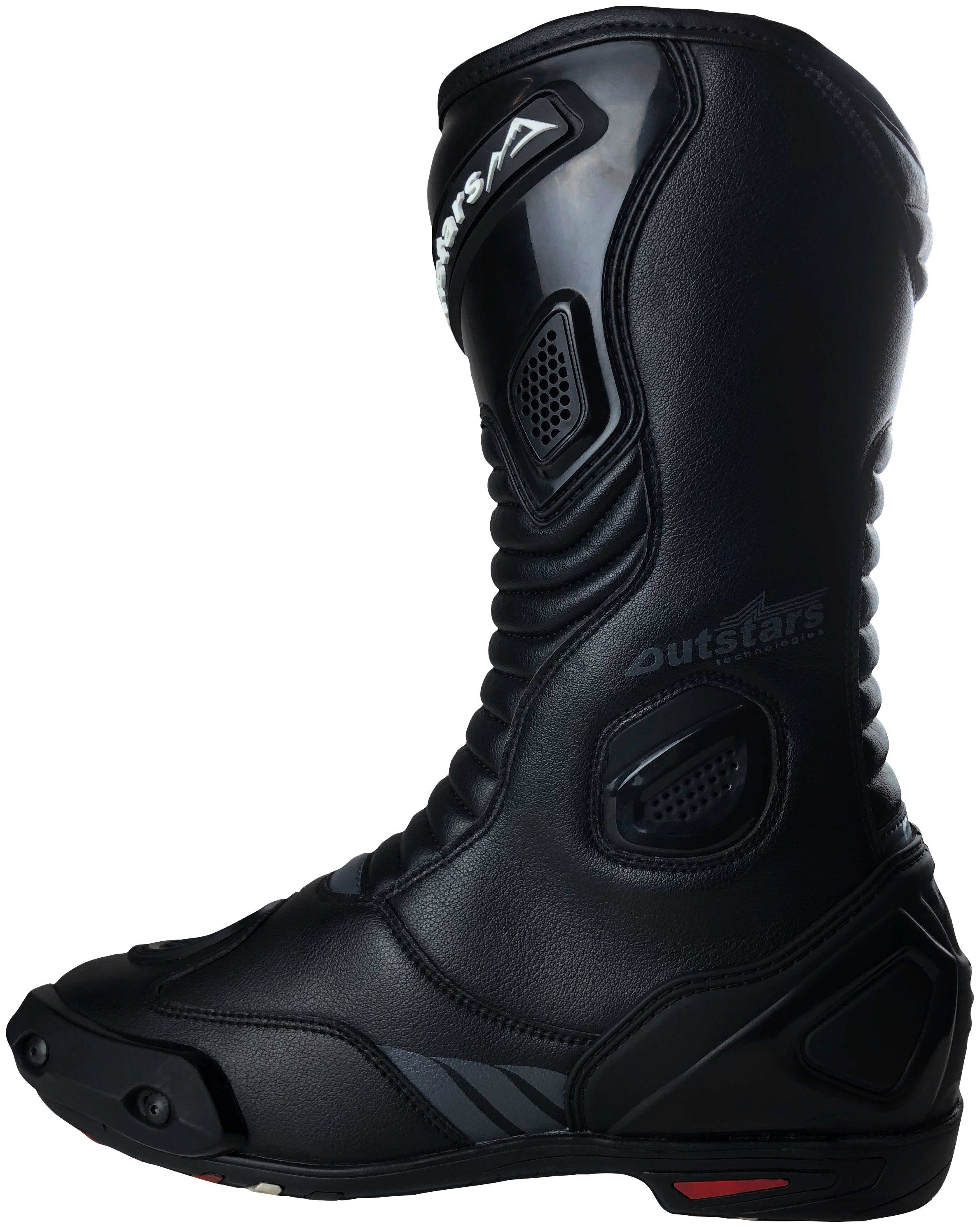 roleff RO 019 Motorradstiefel hoch, mit auswechselbaren Schleifpads